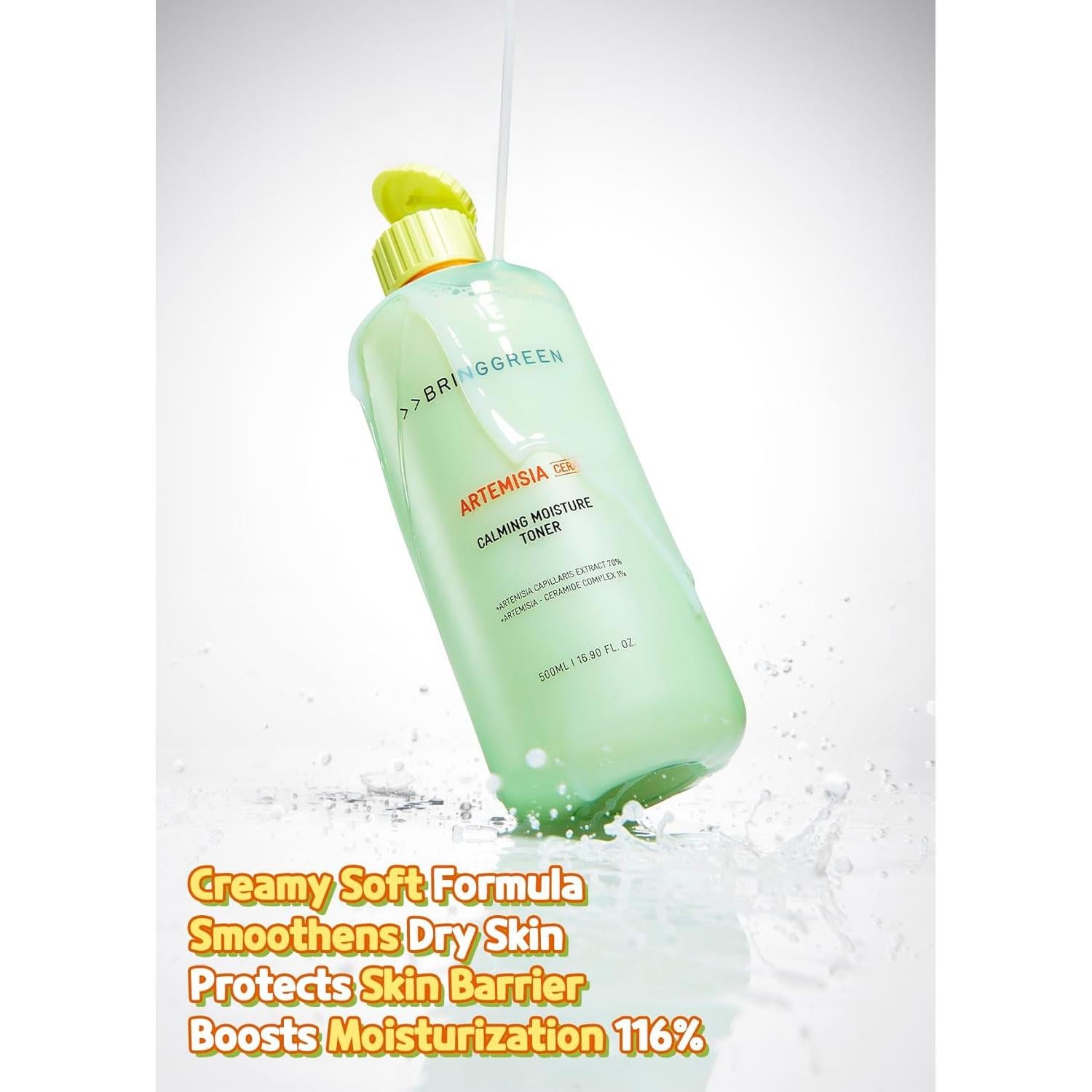 Tónico Hidratante Calmante Bring Green 250ml para Piel Sensible