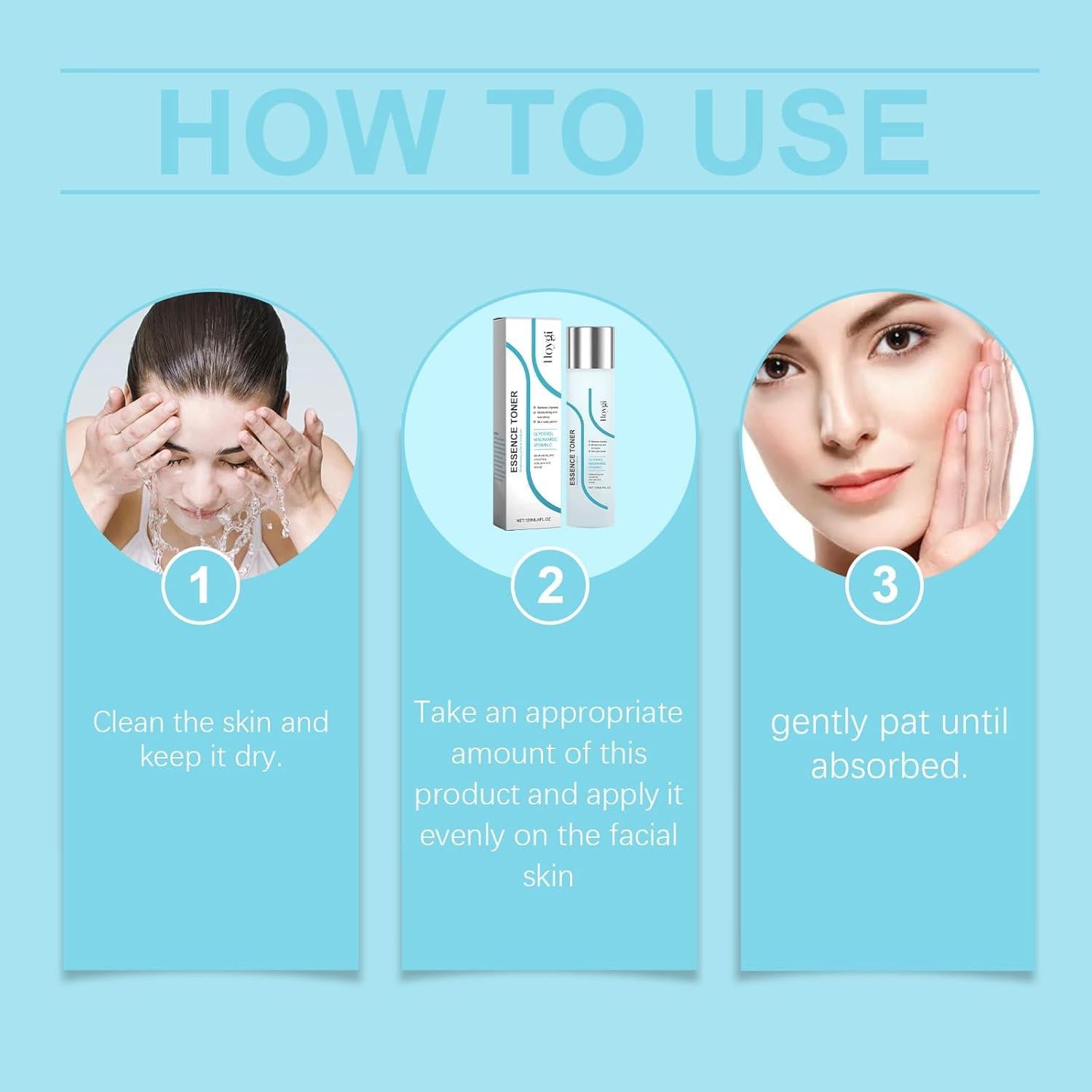 Tónico Hidratante Facial HOYGI 120 ml - Ácido Hialurónico