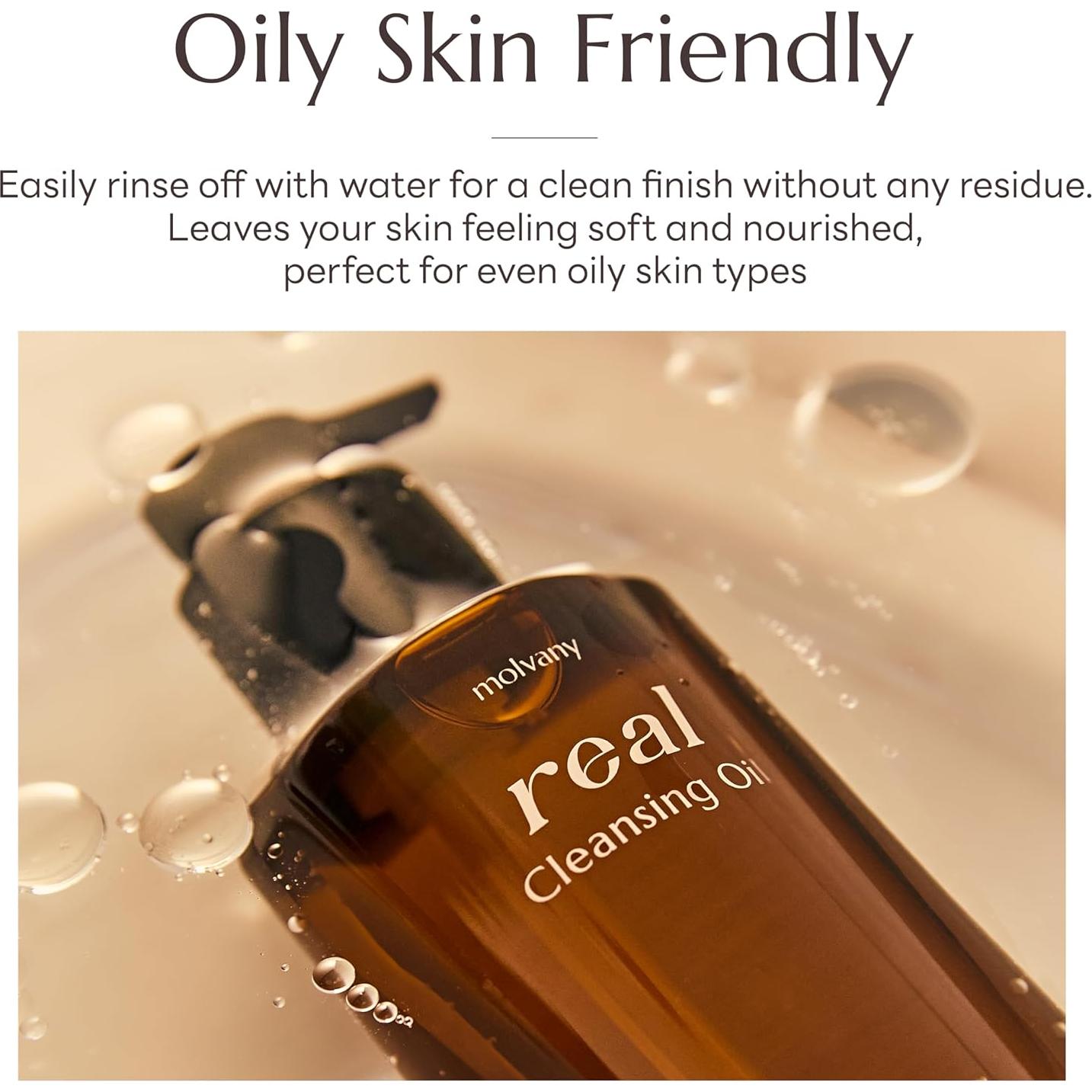 Aceite Limpiador Facial Molvany 200 ml - Limpieza Profunda