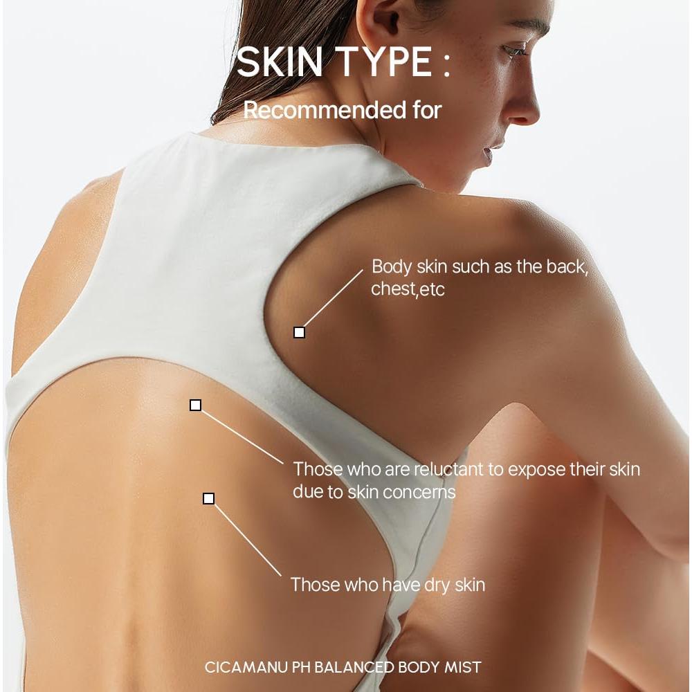 Mist Corporal Parnell 150ml - Centella Asiática y Ácido Hialurónico