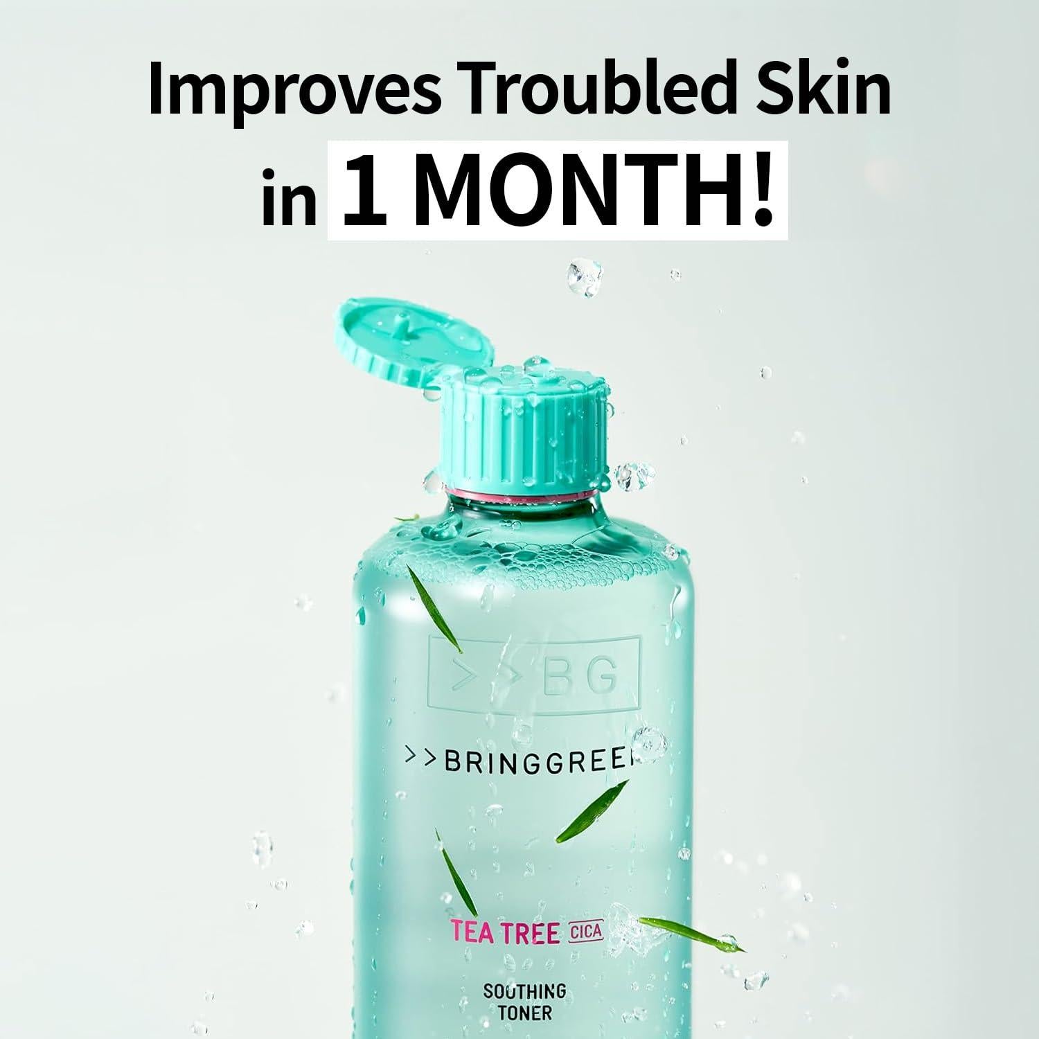 Limpiador Espumoso y Tónico Hidratante Bring Green Cica