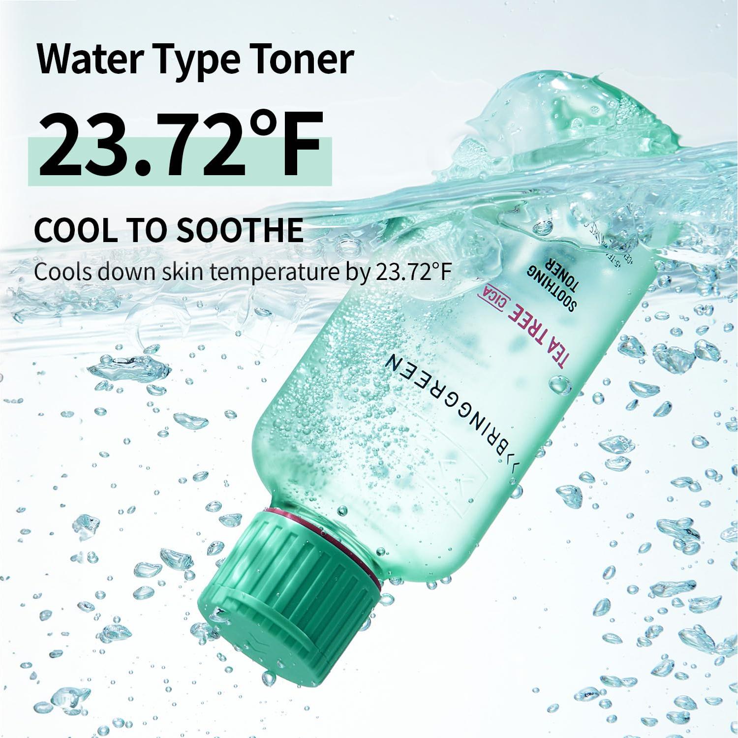 Limpiador Espumoso y Tónico Hidratante Bring Green Cica