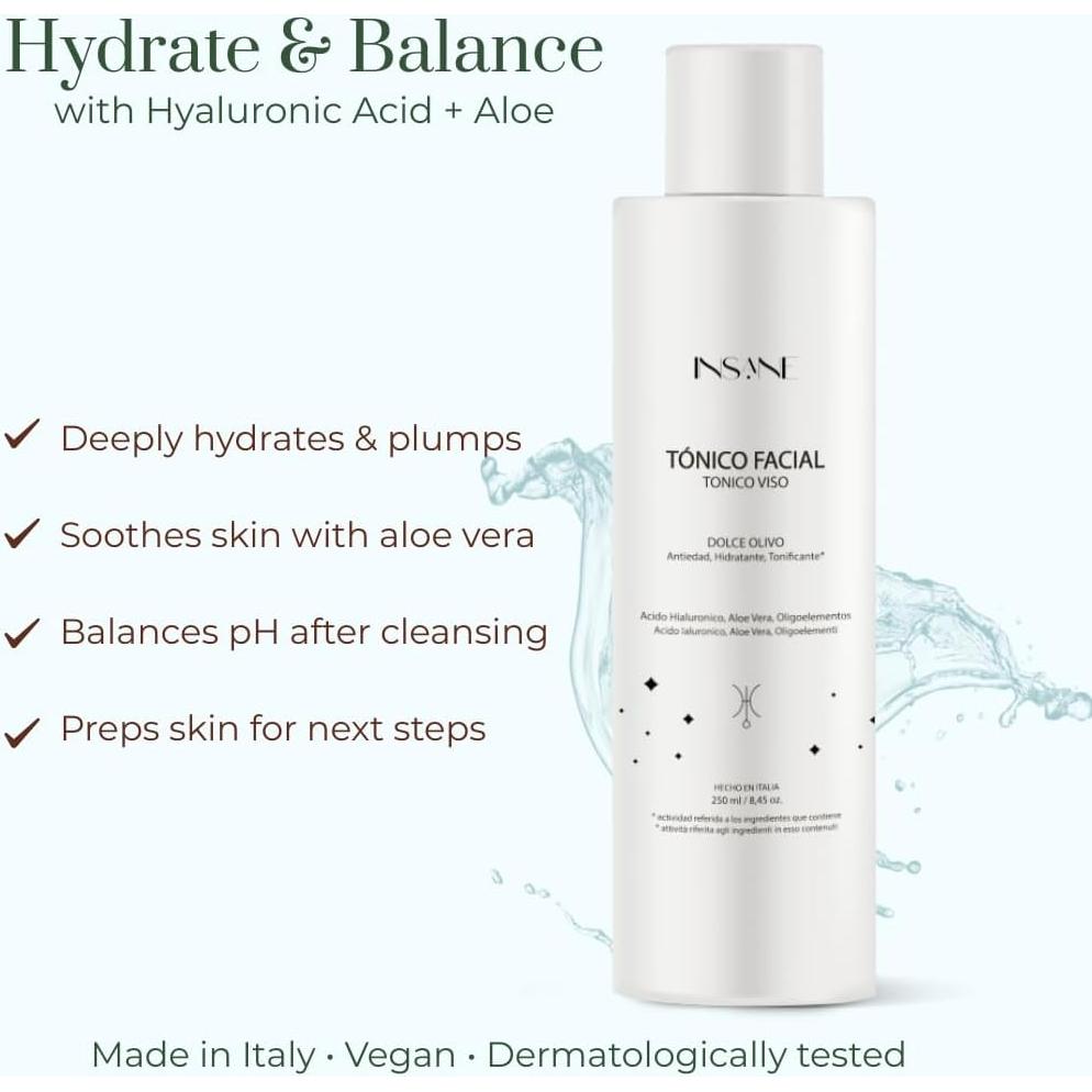 Gel Limpiador Exfoliante Vegano Insane Glow - 200ml - Ácido Hialurónico