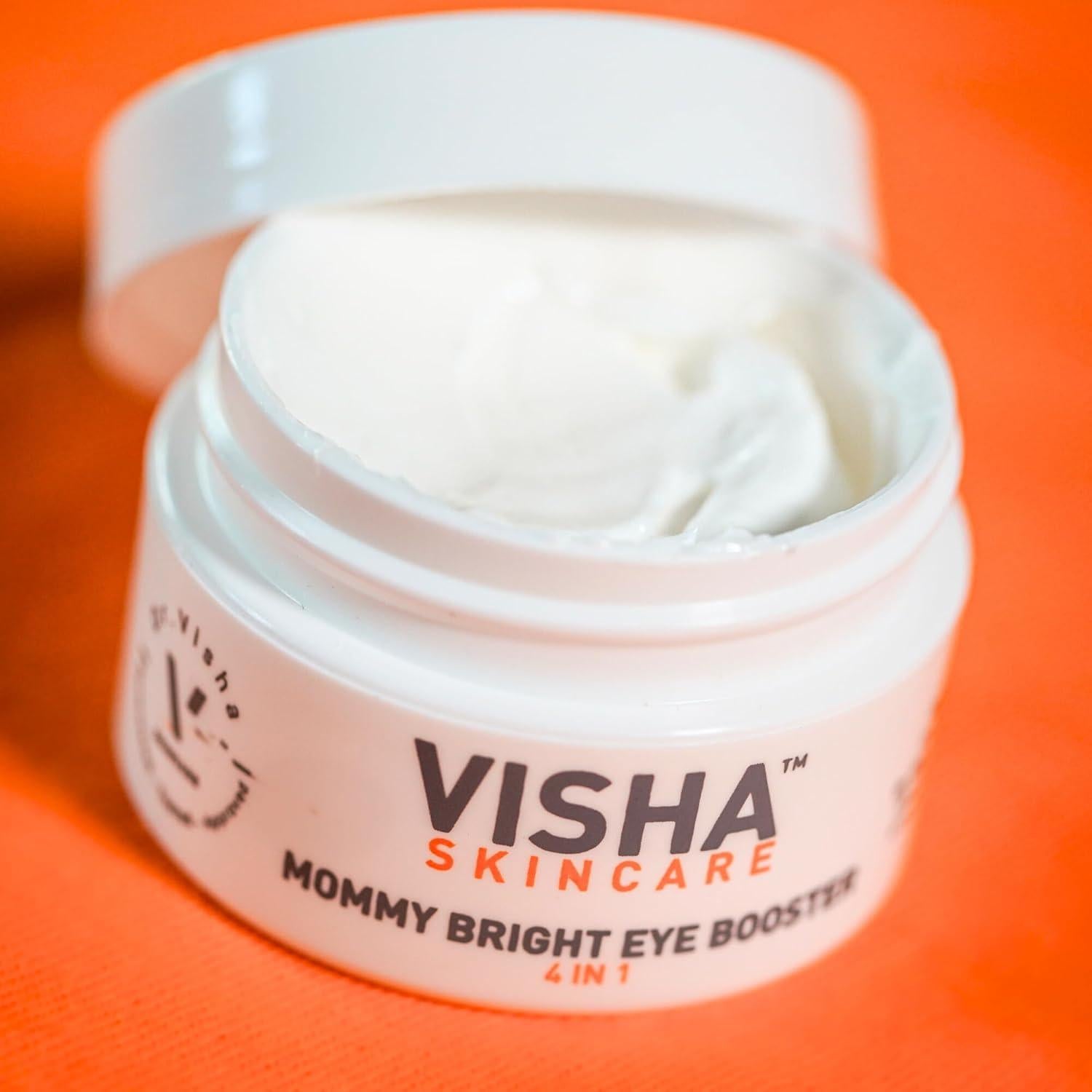 Visha Crema para Ojos Embarazadas 40g - Reduce Ojeras y Hinchazón