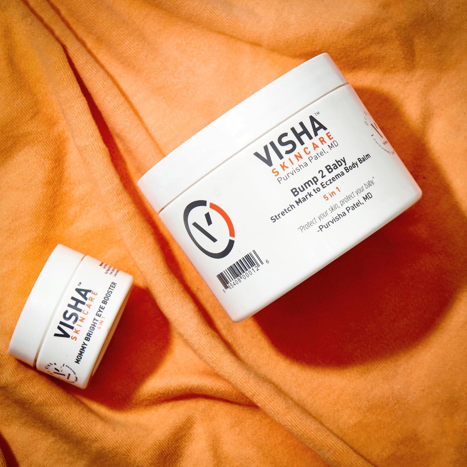 Visha Crema para Ojos Embarazadas 40g - Reduce Ojeras y Hinchazón