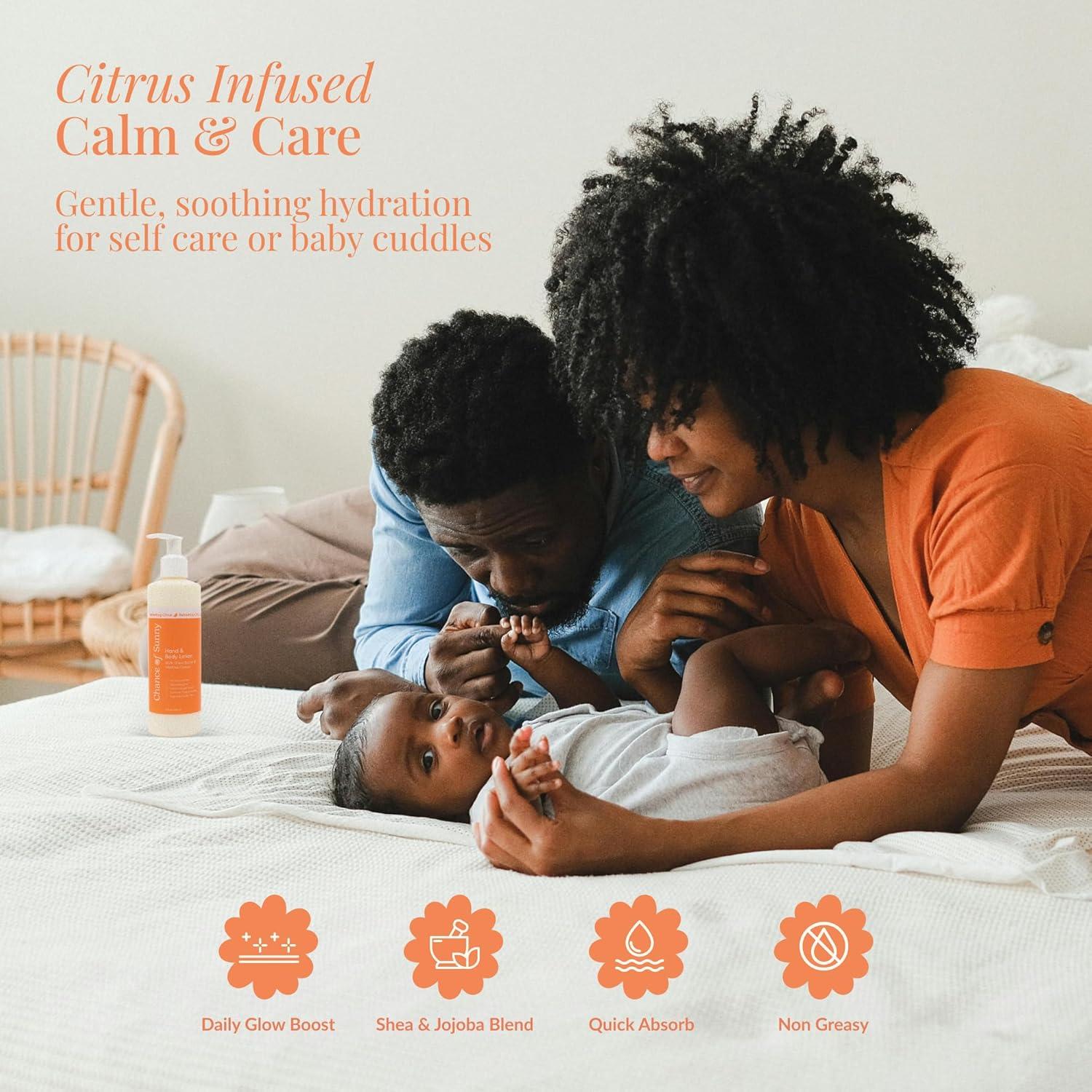 Loción Refrescante Cítrica Chance Of Sunny 236 ml Hidratante Natural