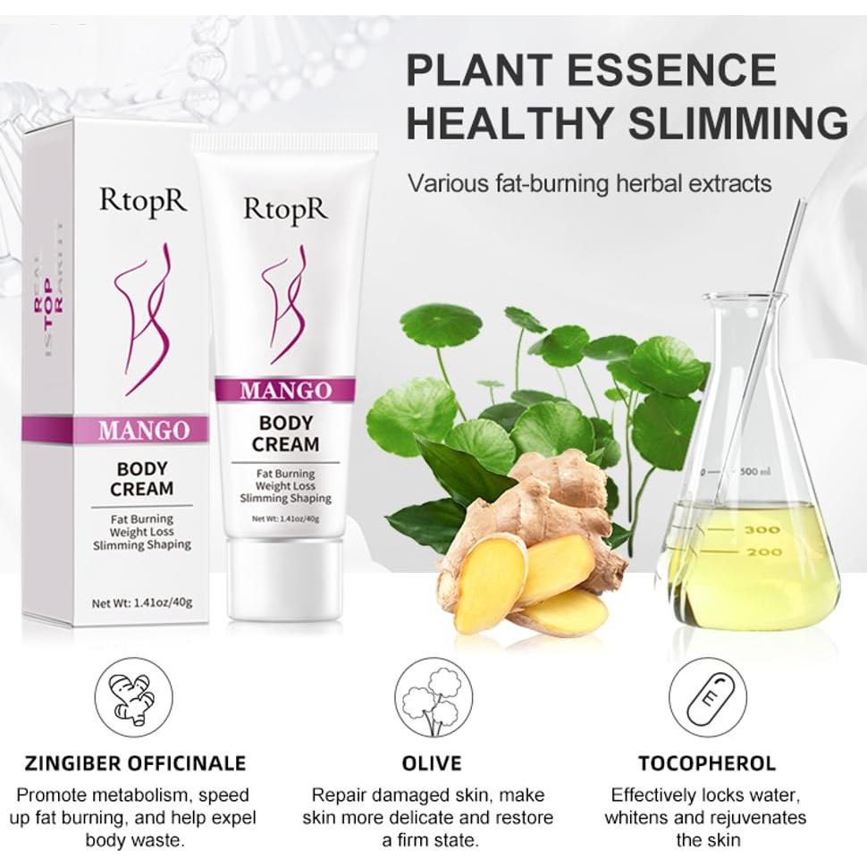 Crema Quemadora de Grasa BIOKUSY 64g - Adelgazante Natural Aroma Mango