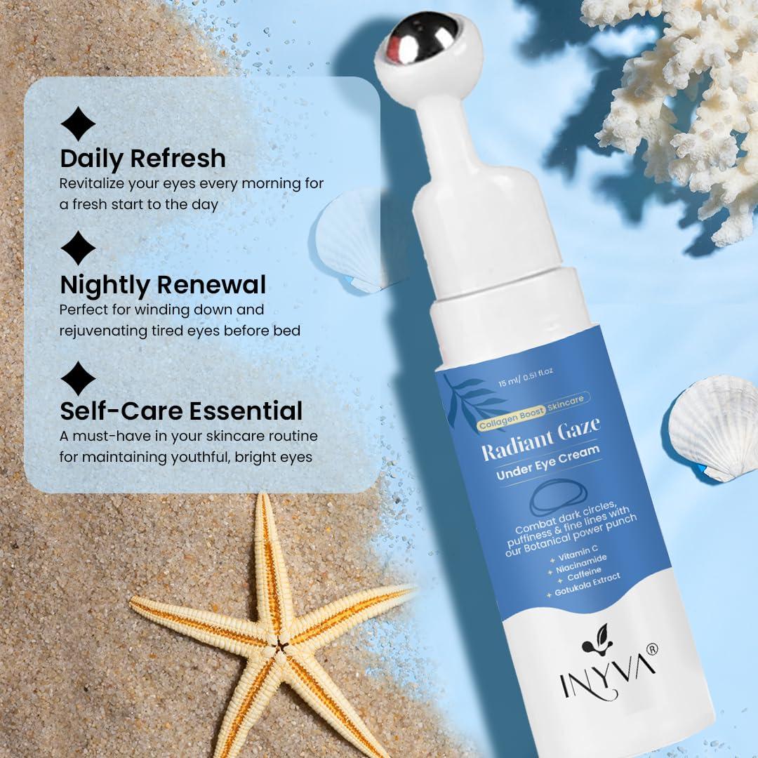 Crema Contorno de Ojos INYVA Radiant Gaze 28.35 g - Hidratante