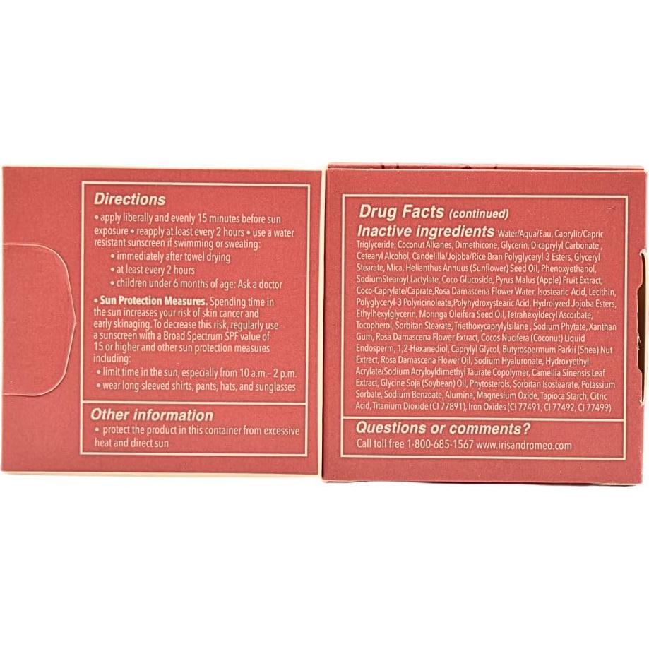 Base de Maquillaje IRIS&ROMEO SPF 30 Tono 7 Piel Media 34 g