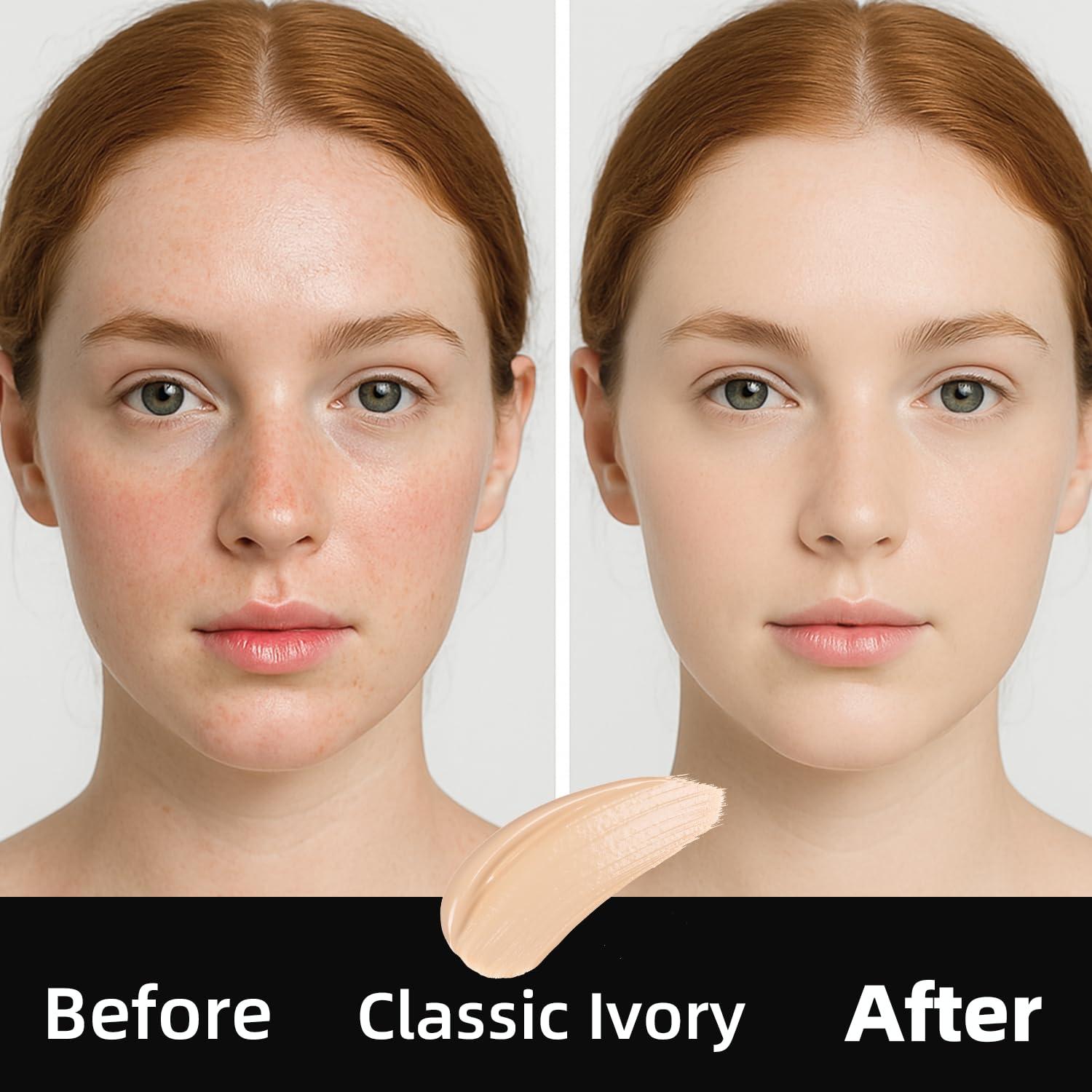 Base Líquida Impermeable FV 30 ml Acabado Mate Marfil Clásico