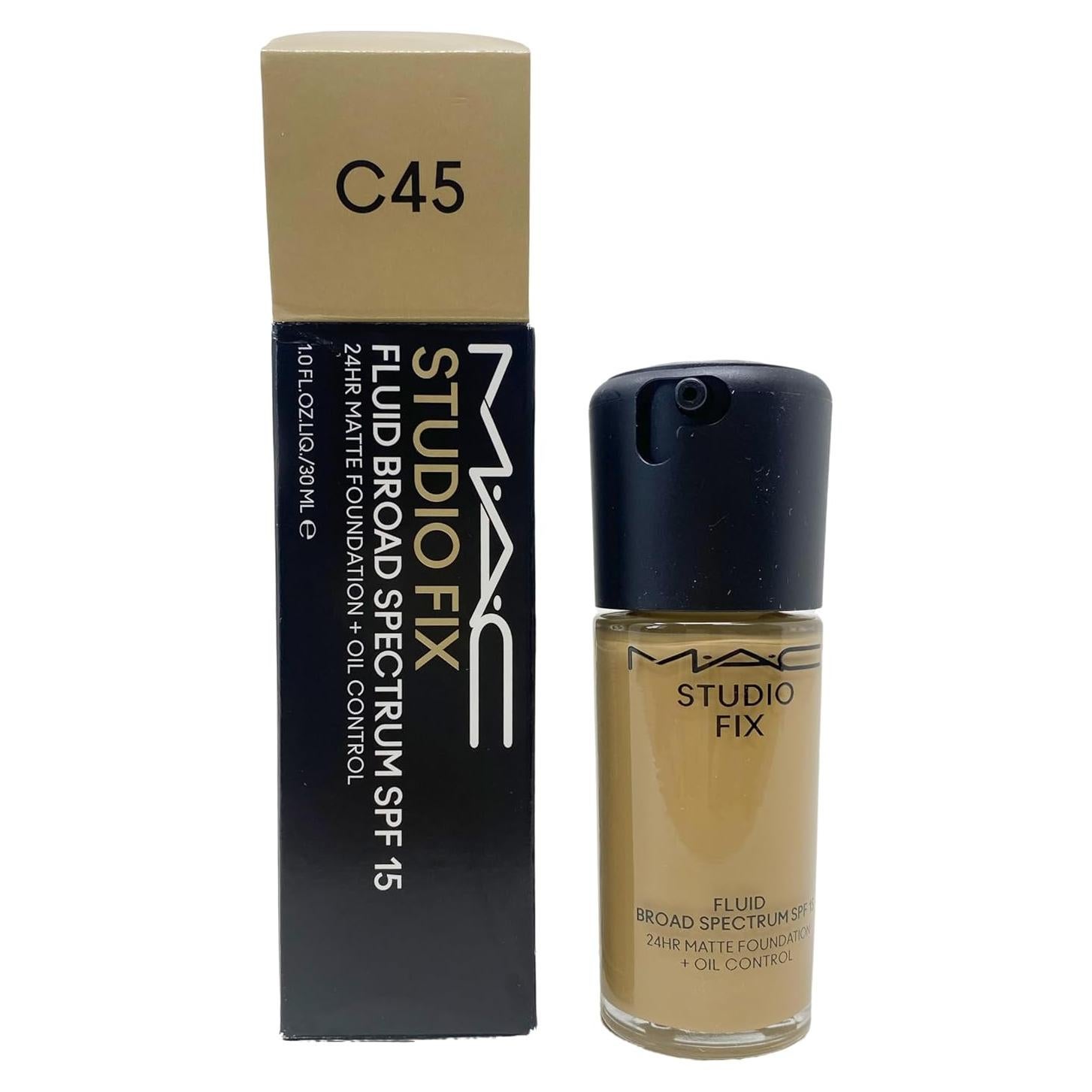 Base de Maquillaje MAC Studio Fix Fluid SPF15 C45 30 mL