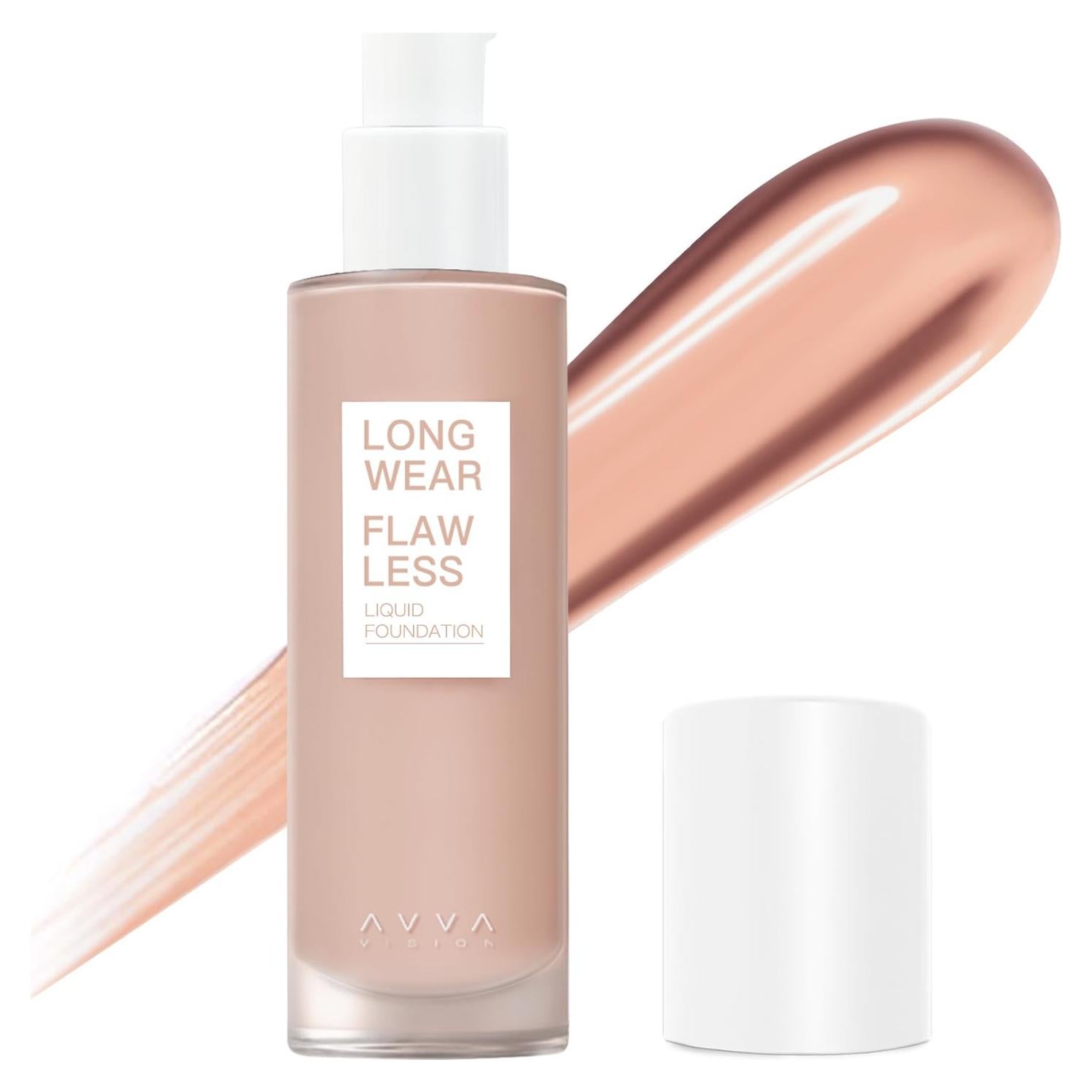 Base Líquida Mate AVVA 29.57 ml Castaño Pálido