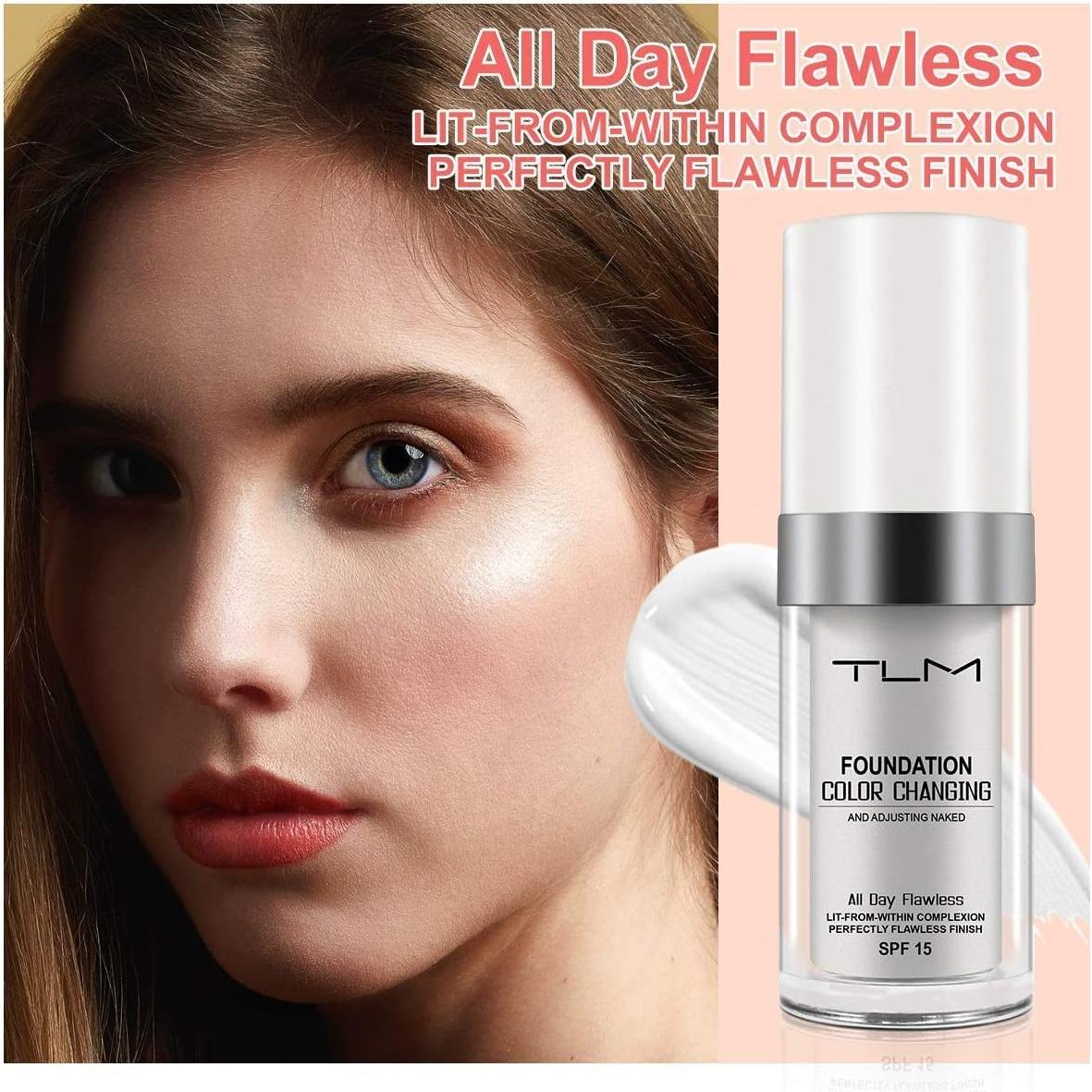 Base de Maquillaje TLM Hidratante 30 ml - Cambia de Color SPF15