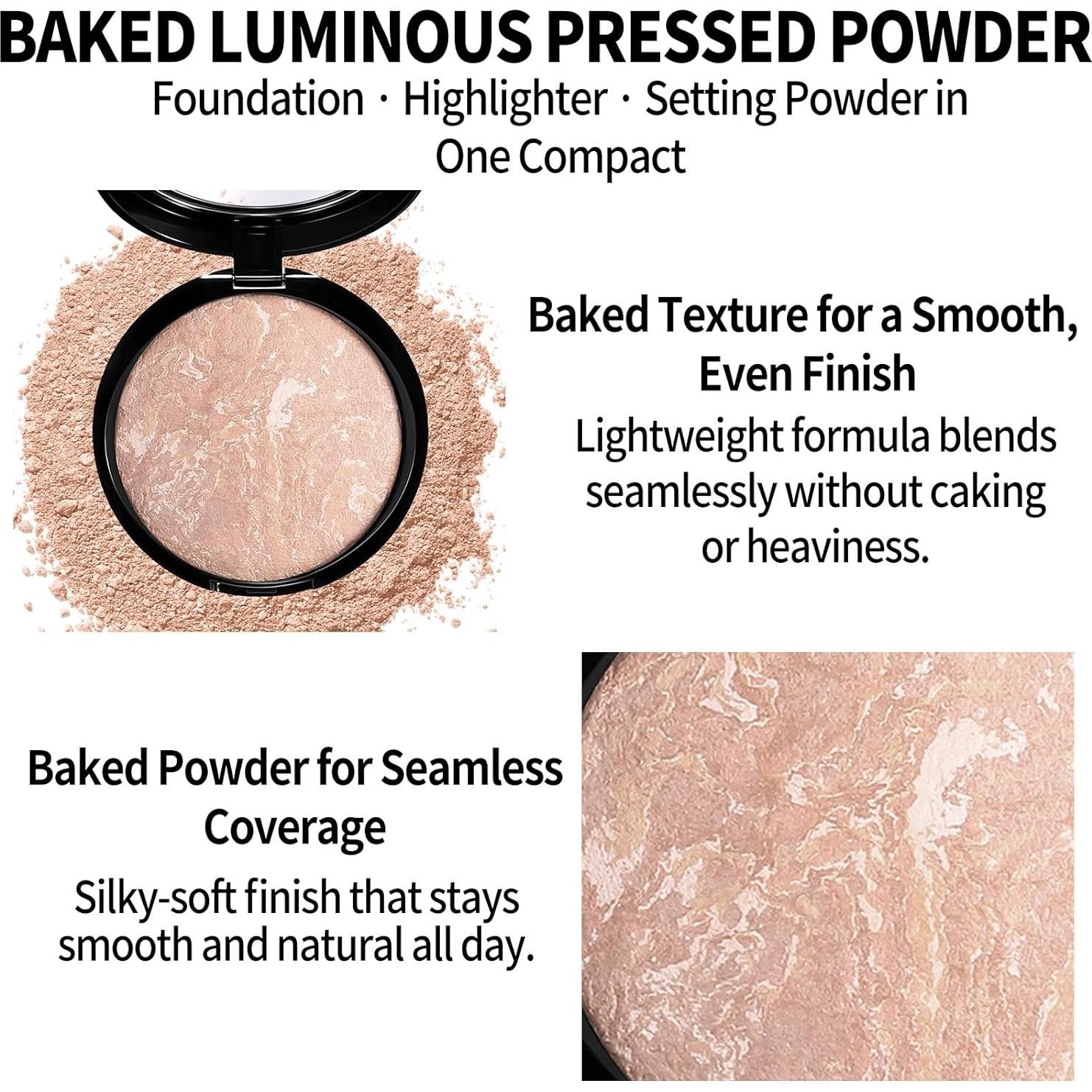 Polvo Compacto Horneado SPRINGSKY 15g - Base, Iluminador y Fijador 03