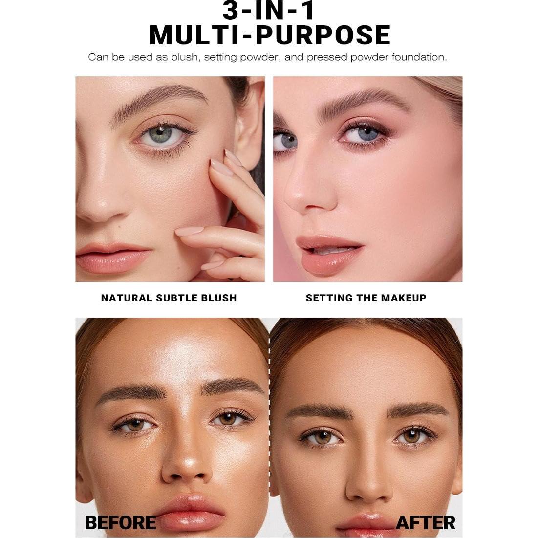 Base en Polvo Prensado Young Vision Rosa Etéreo 11.89g