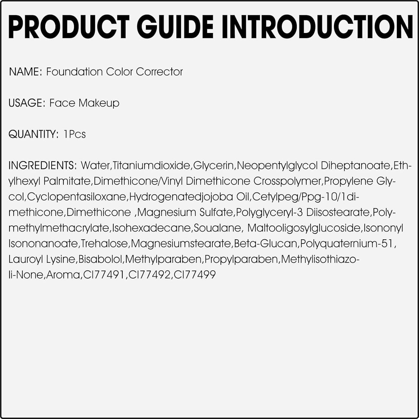 Corrector de Color Amarillo LOKFAR 15.7ml para Base