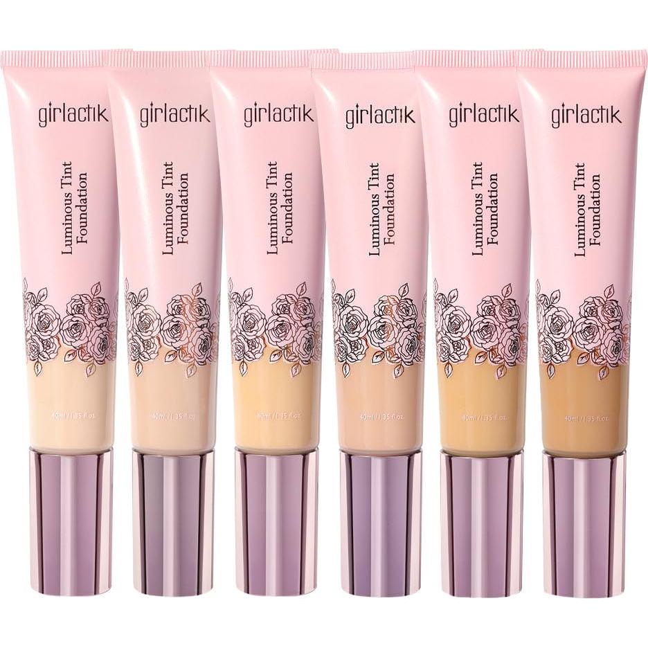 Base de Tinte Luminosa Girlactik 40 ml - Hidratante 2-en-1 Oliva