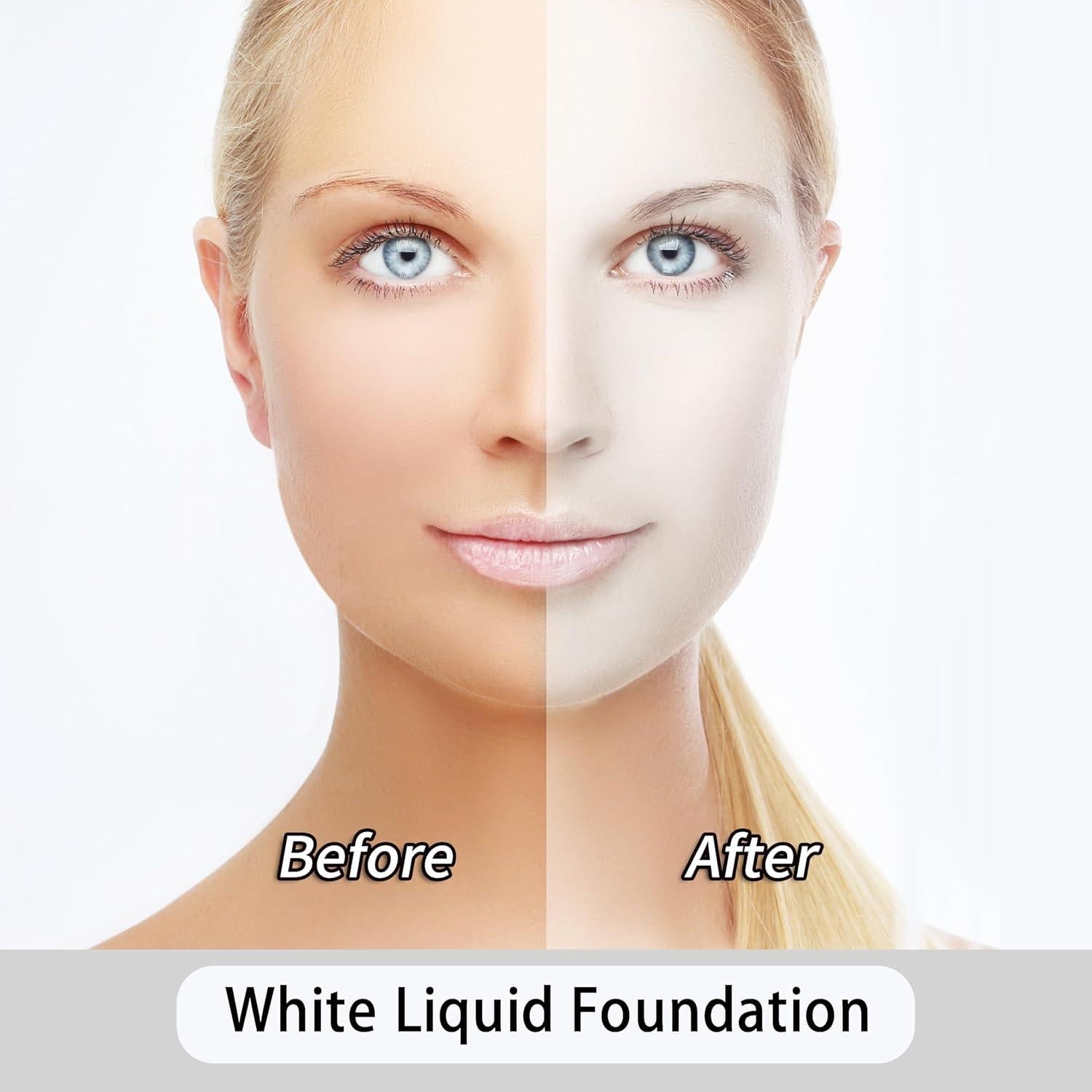 Base Líquida Blanca Go Ho - Corrector de Color Semi-Mate 148g