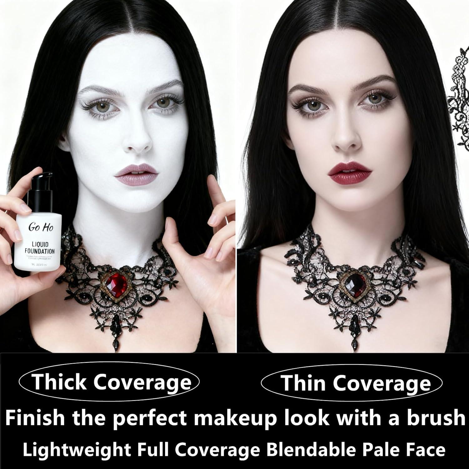 Base Líquida Blanca Go Ho - Corrector de Color Semi-Mate 148g