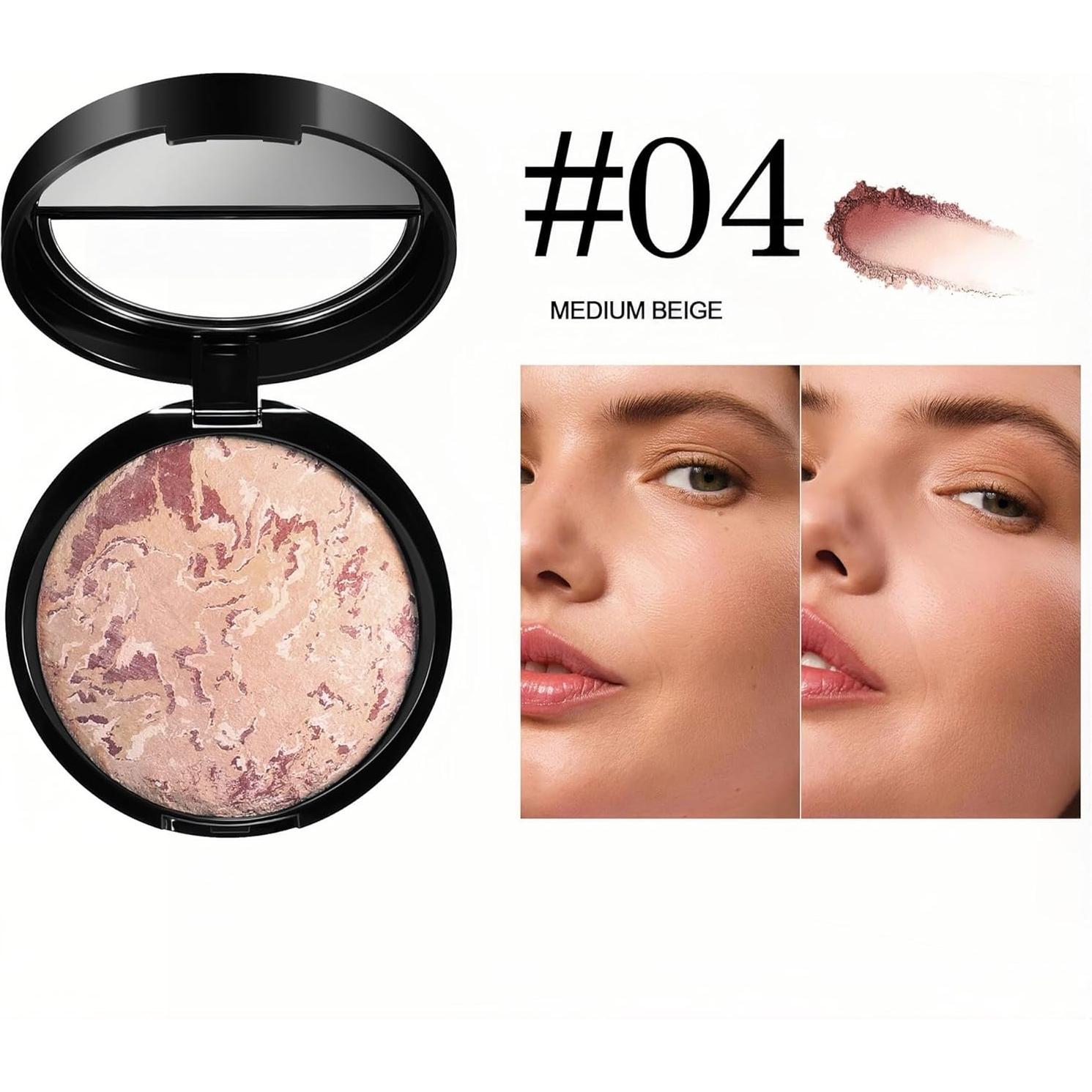 Polvo Fijador Horneado MAEPEOR 64.8g Beige Medio