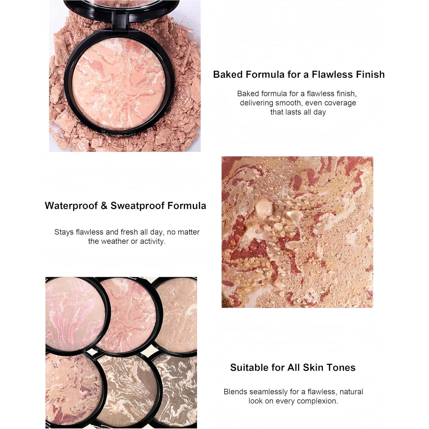 Polvo Fijador Horneado MAEPEOR 64.8g Beige Medio