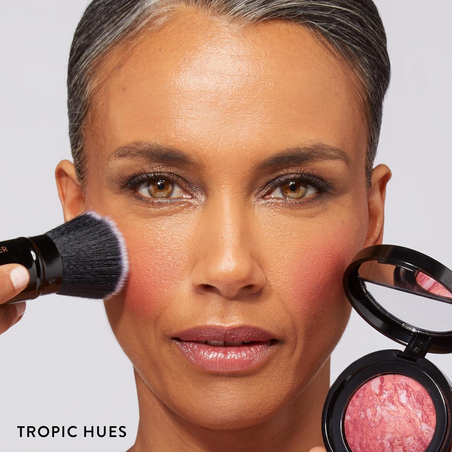 Kit de Maquillaje Laura Geller: Base Baked Balance-N-Brighten Arena + Rubor Tropical