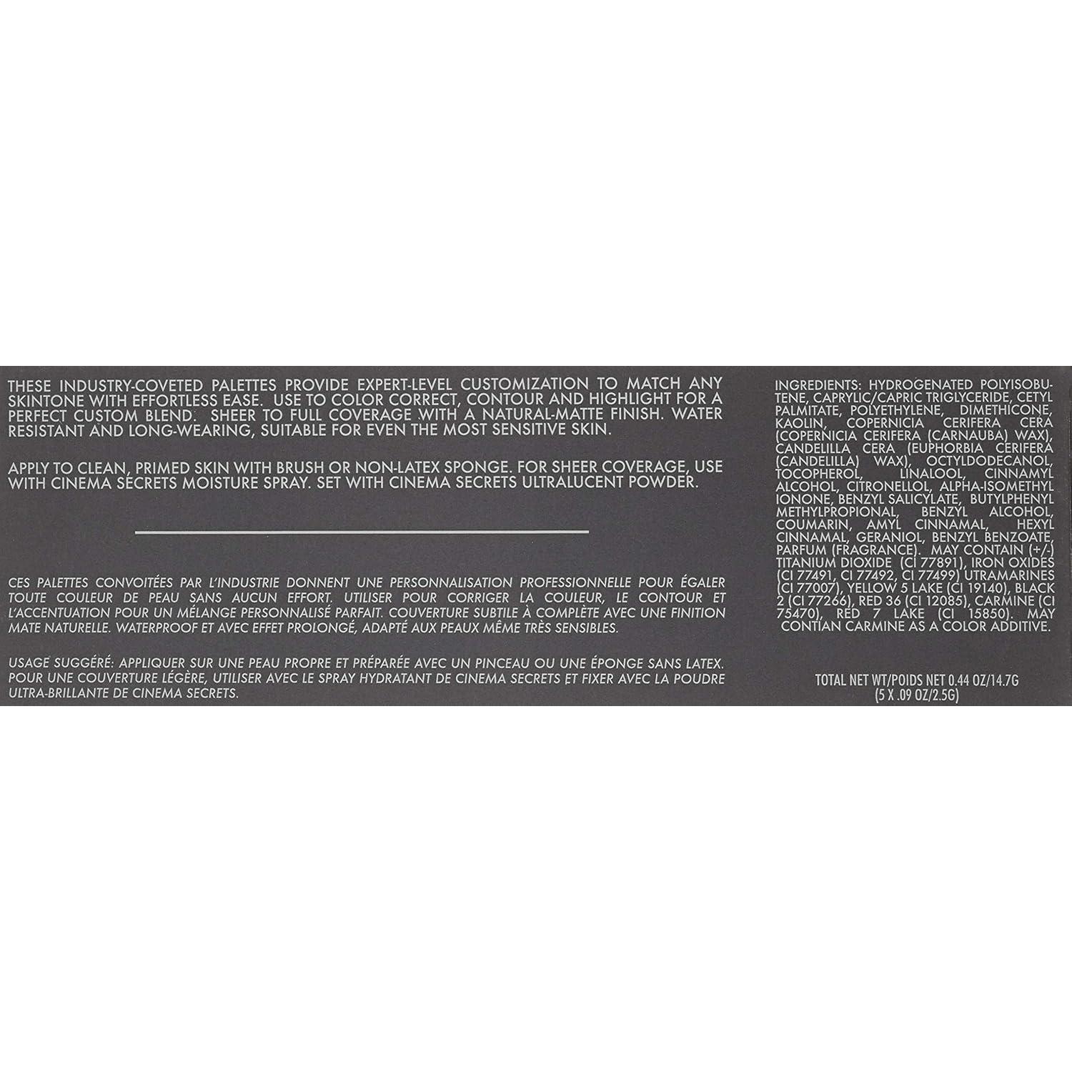 Paleta de Base Pro 5-En-1 Cinema Secrets - 1 Cuenta