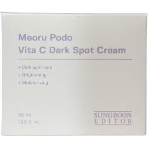 Crema Iluminadora Facial Meoru Podo Vita C 168g | Hidratante con Vitamina C, Niacinamida y Ácido Hialurónico