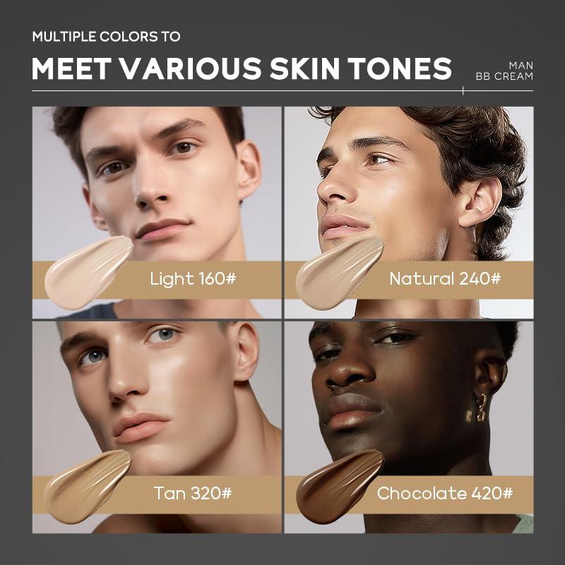 Crema BB Hidratante Facial para Hombres AKARY 39g SPF 15