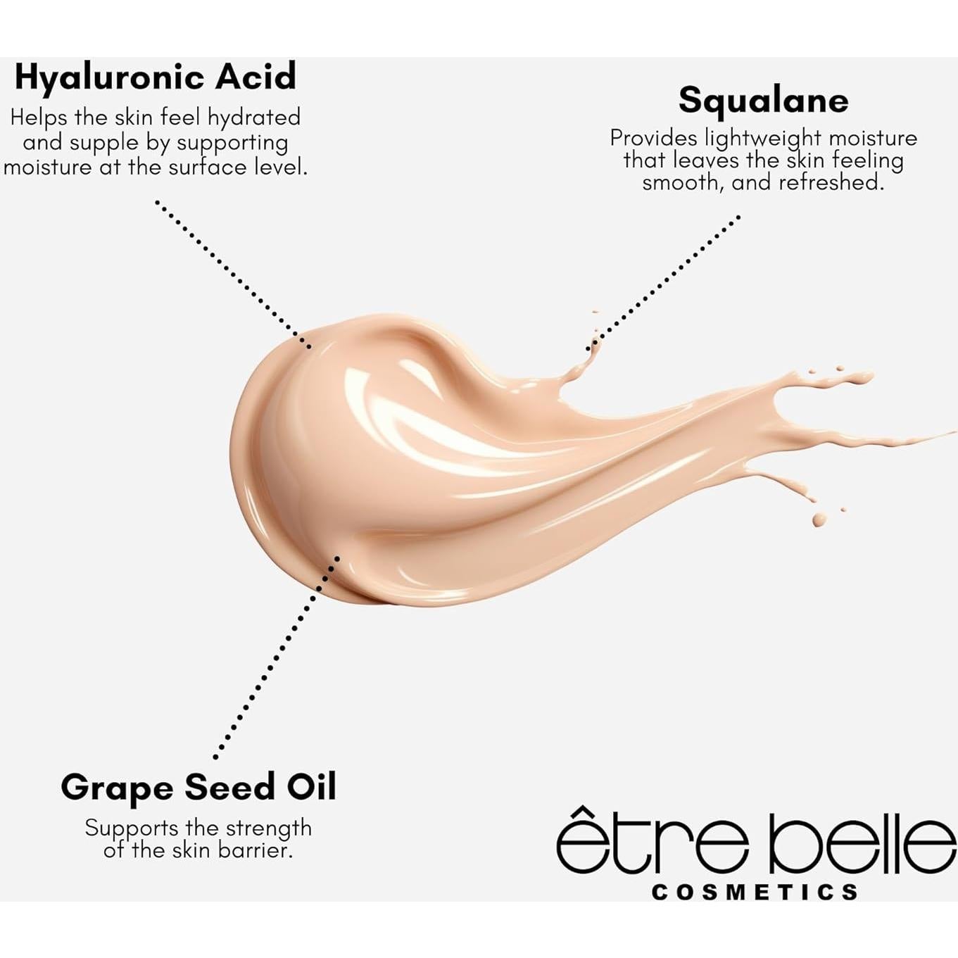 Crema Hidratante Tinte Hialurónico Útre Belle 30 mL - Cobertura Natural