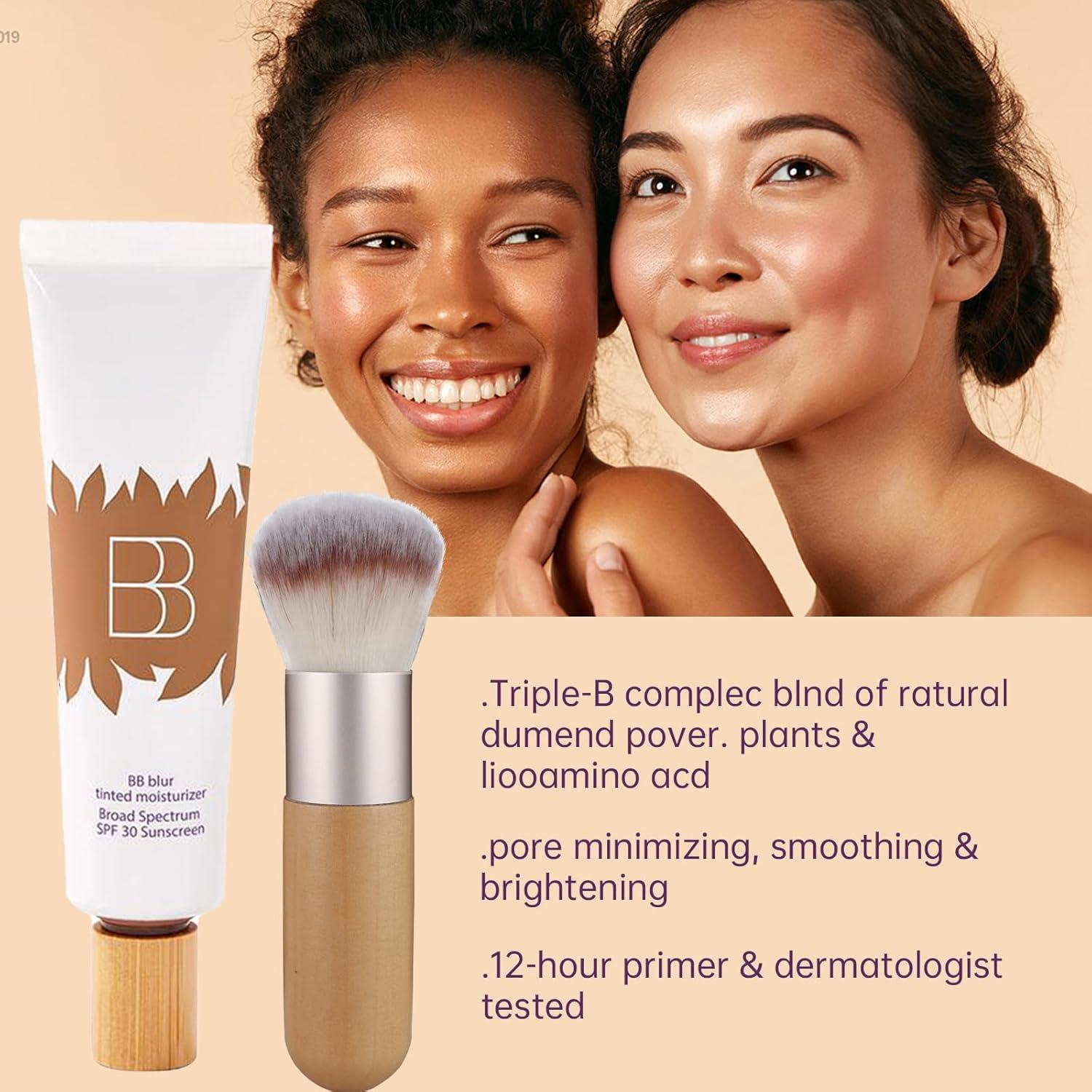 Crema BB Hidratante Tinte SPF 30 MrCuvaryas 28g Natural