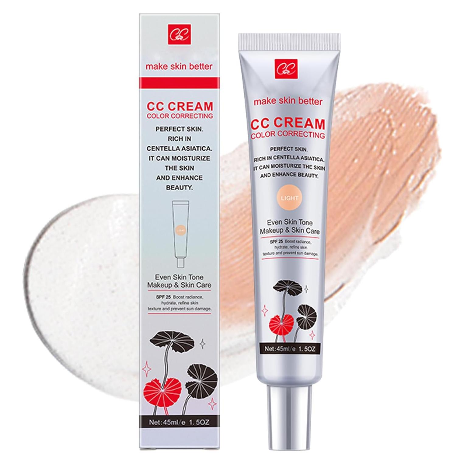 Crema CC Correctora de Color Rosarden con Centella Asiática SPF 25