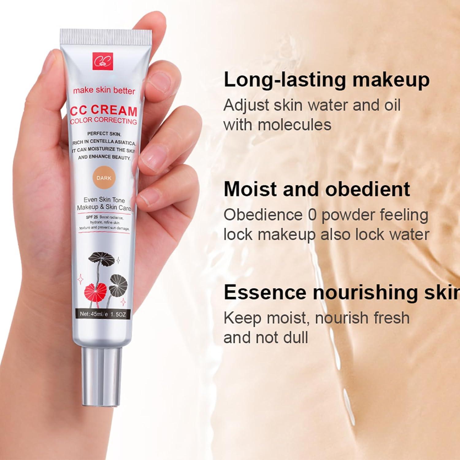 Crema CC Correctora de Color Rosarden con Centella Asiática SPF 25