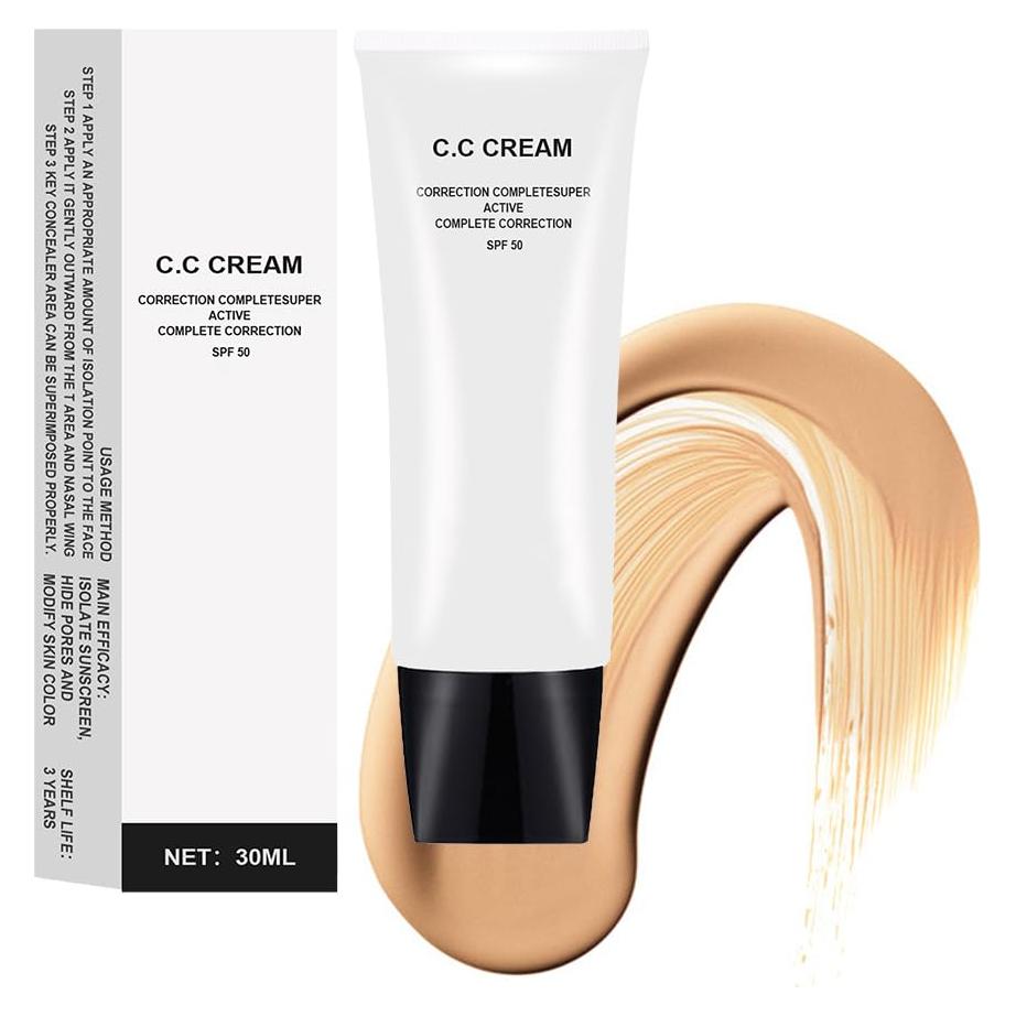 CC Cream JIMYAUQIN Corrector Rojo SPF 50 30ml Natural