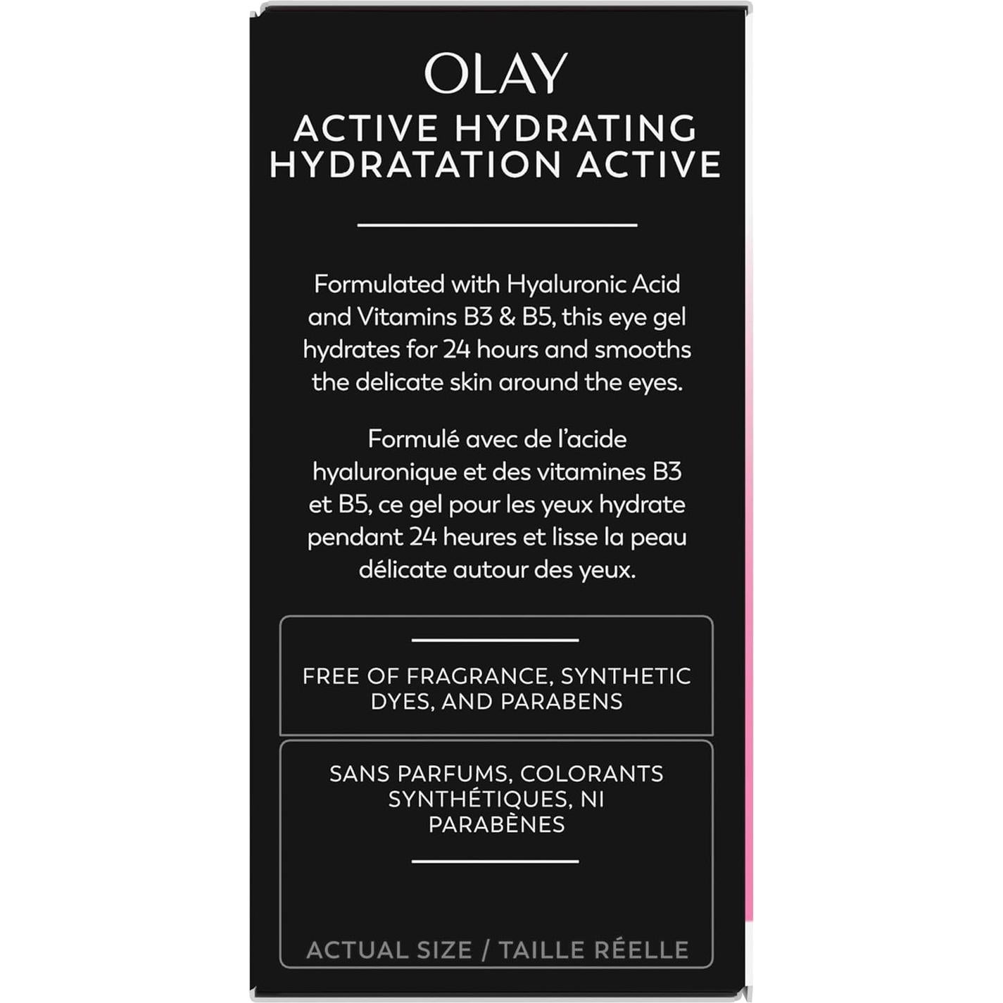 Gel Hidratante para Ojos Olay, Antienvejecimiento 14 g