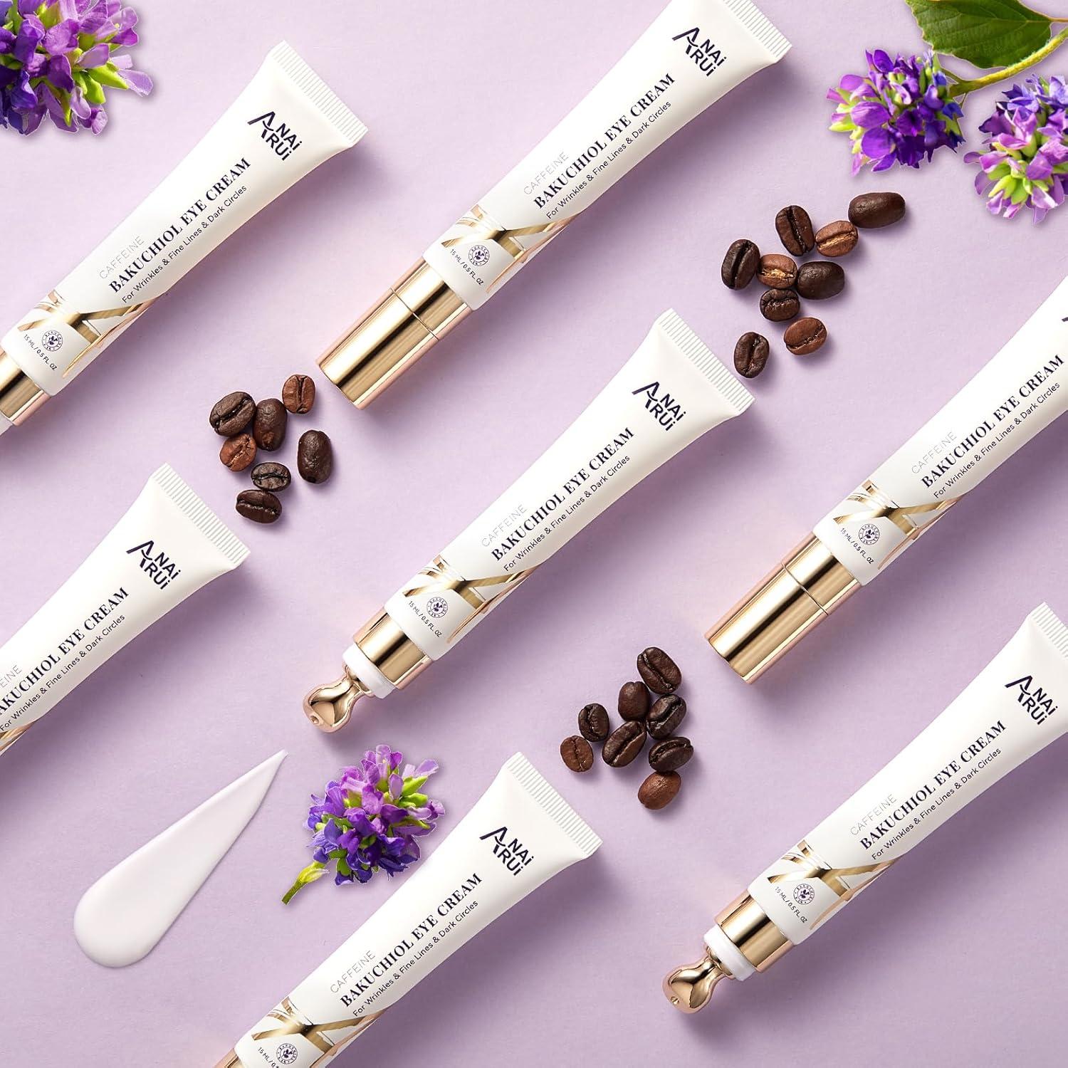 Crema para Ojos ANAI RUI Caffeine Bakuchiol 15ml - Hidratante