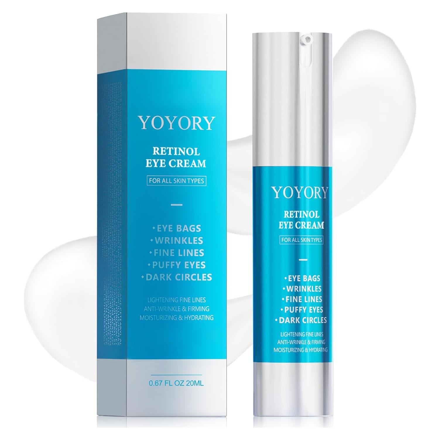 Crema para los Ojos YOYORY con Retinol 20ml - Anti-Envejecimiento