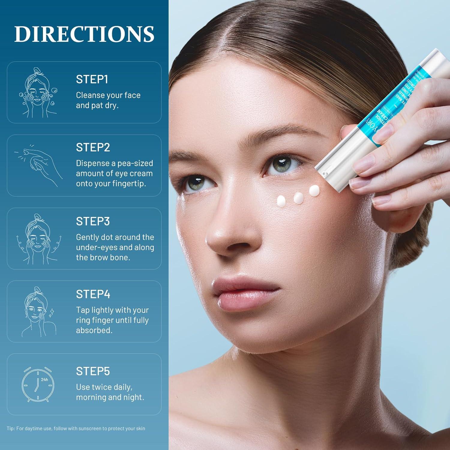 Crema para los Ojos YOYORY con Retinol 20ml - Anti-Envejecimiento