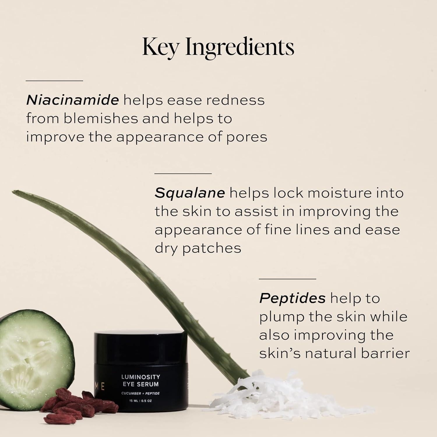 Suero para Ojos Luminosidad DIME Beauty 15 mL - Anti-Ojeras