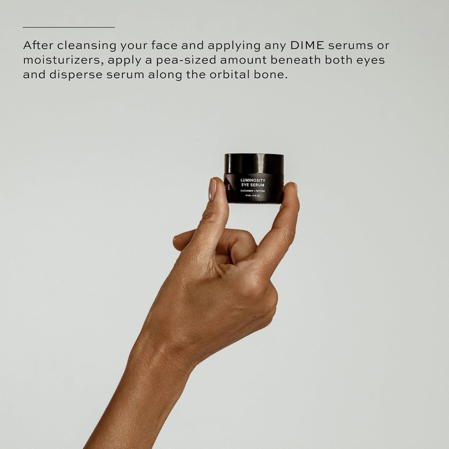 Suero para Ojos Luminosidad DIME Beauty 15 mL - Anti-Ojeras