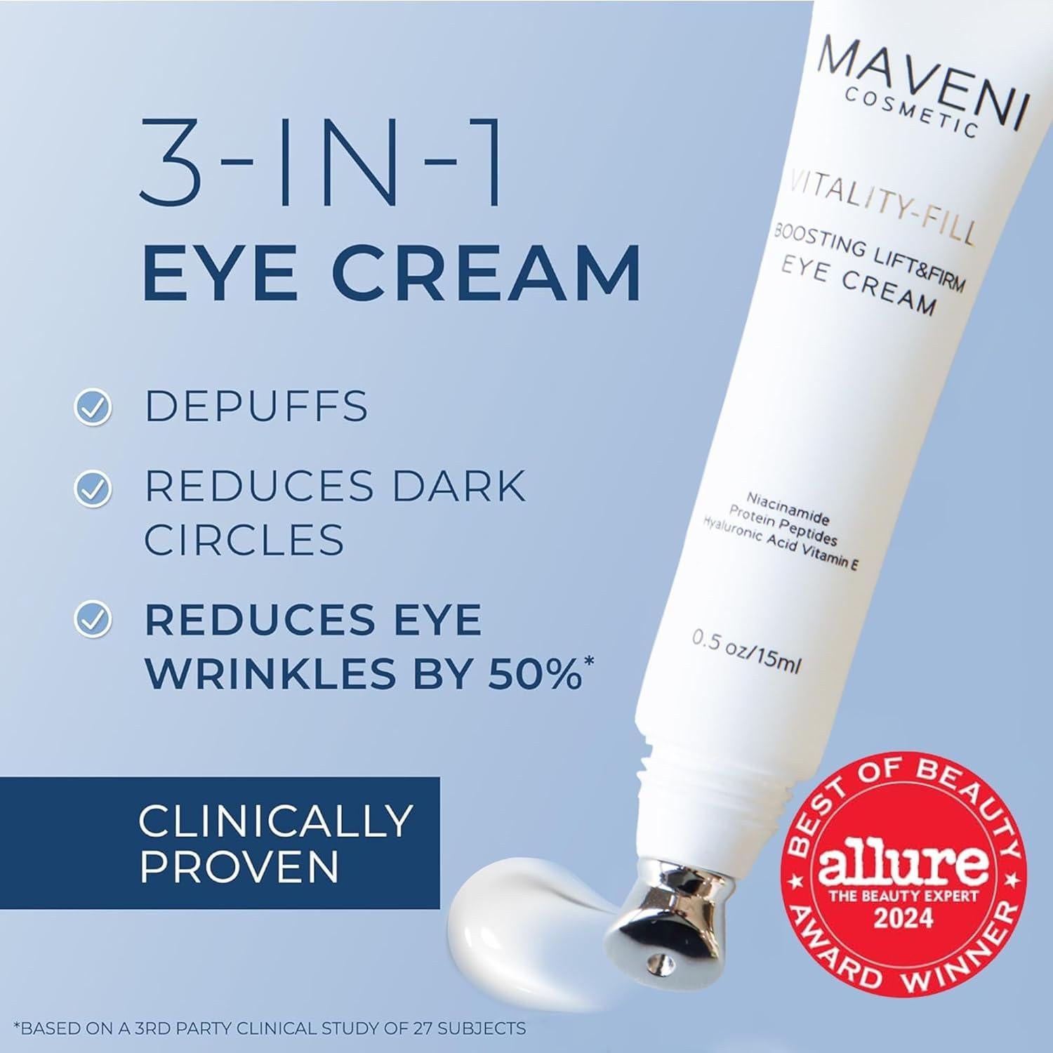 Crema para los Ojos MAVENI Anti-Envejecimiento 32g