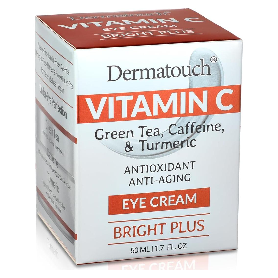 Crema para Ojos Dermatouch 50 ml con Vitamina C y Ácido Hialurónico