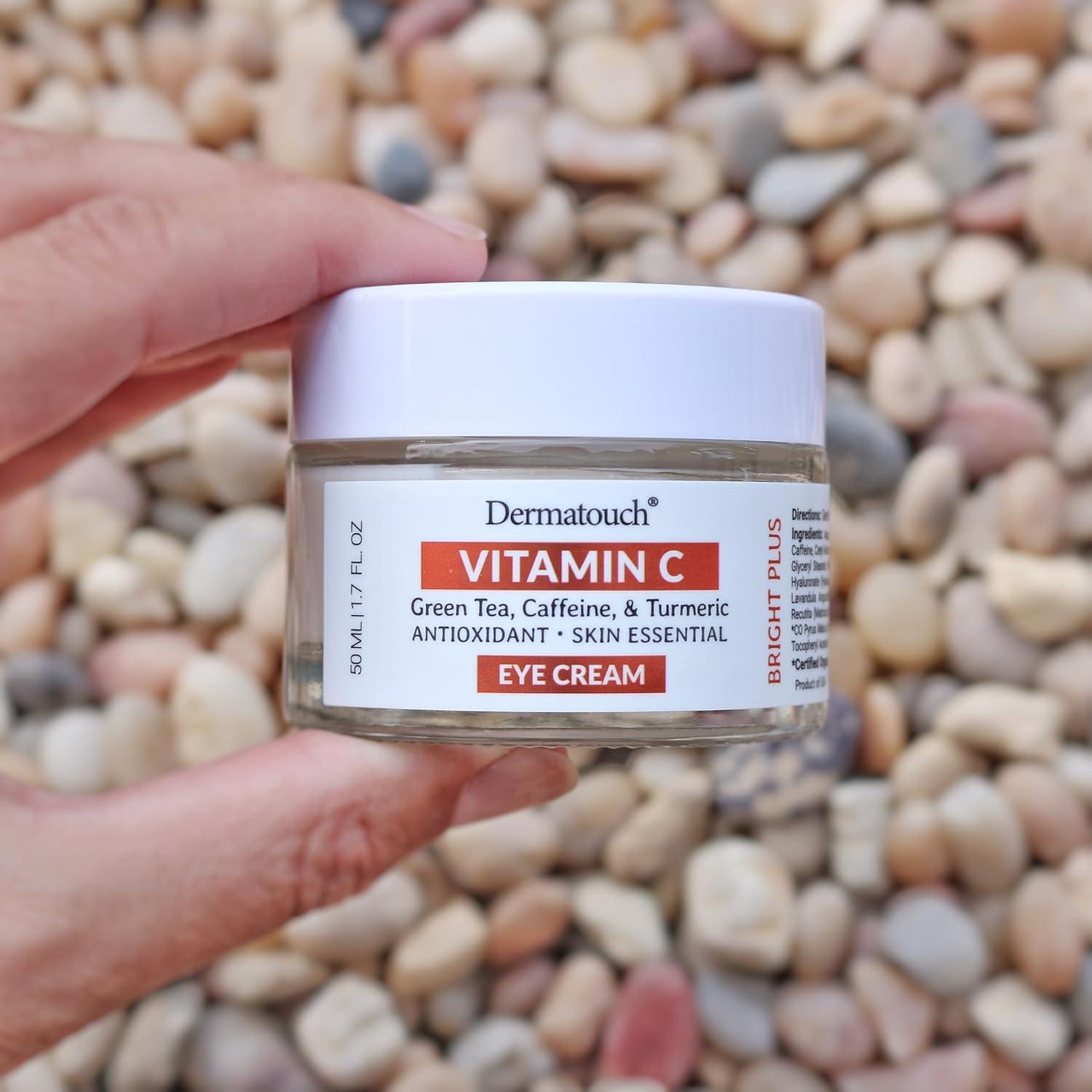 Crema para Ojos Dermatouch 50 ml con Vitamina C y Ácido Hialurónico