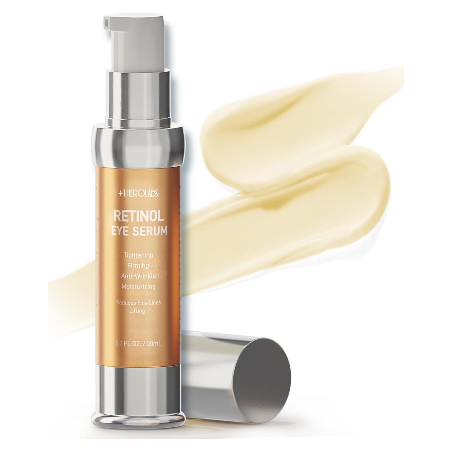 Crema para los Ojos 1HEROLABS con Retinol y Niacinamida 20.99 ml