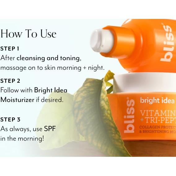 Crema para Ojos Bliss Vitamin C Bright Idea 14.79ml Antienvejecimiento