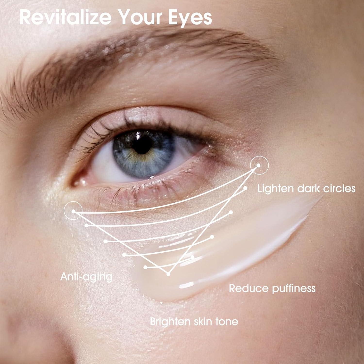 Crema para Ojos Antiarrugas Ceedoo con Ceramidas y Cafeína 14g