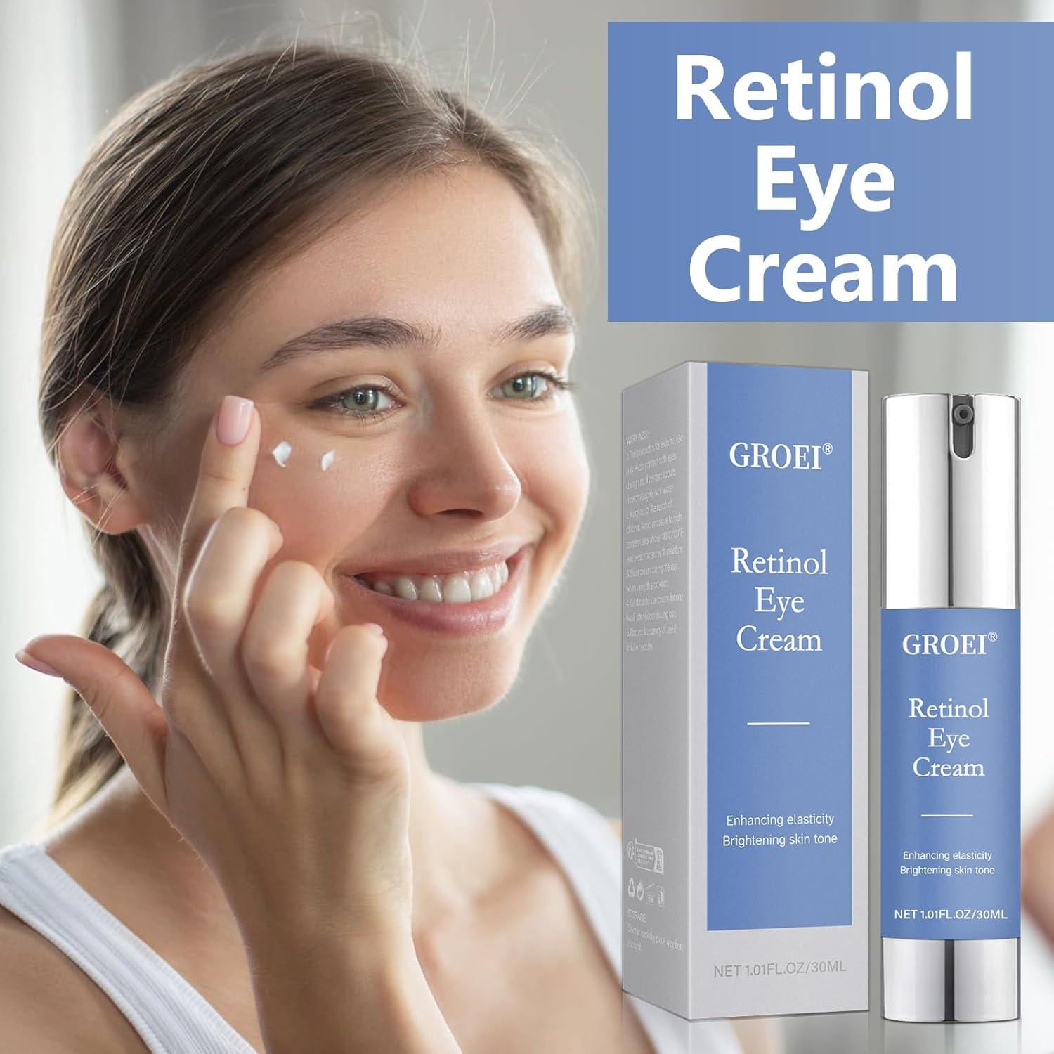 Crema para Ojos Koufei con Retinol y Ácido Hialurónico 28.5g