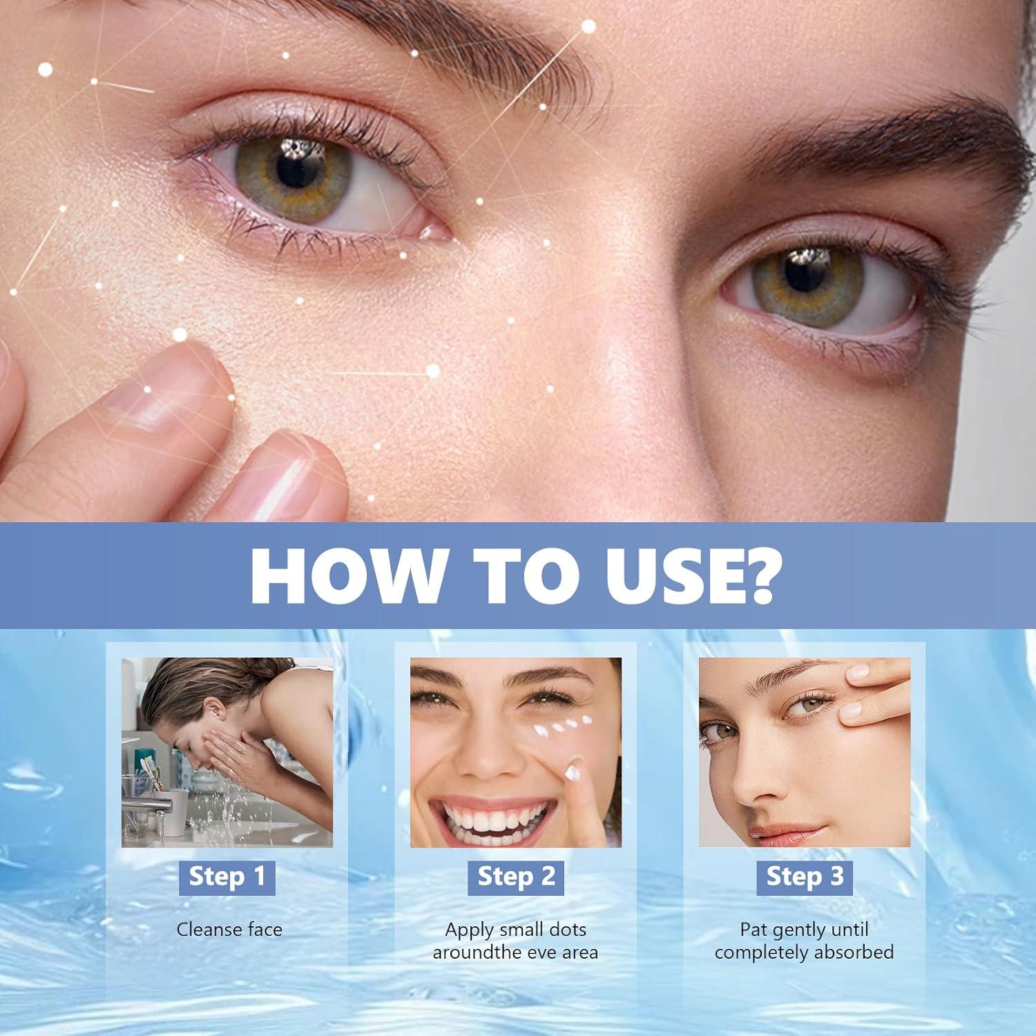 Crema para Ojos Koufei con Retinol y Ácido Hialurónico 28.5g