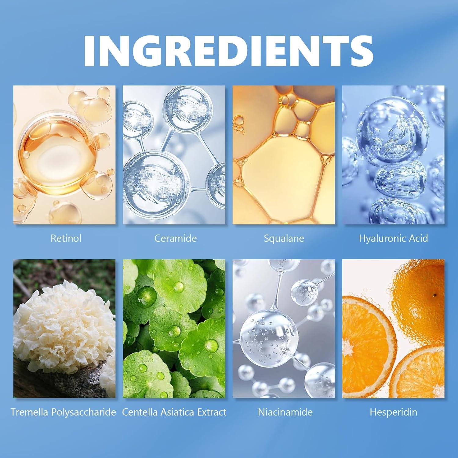 Crema para Ojos Koufei con Retinol y Ácido Hialurónico 28.5g