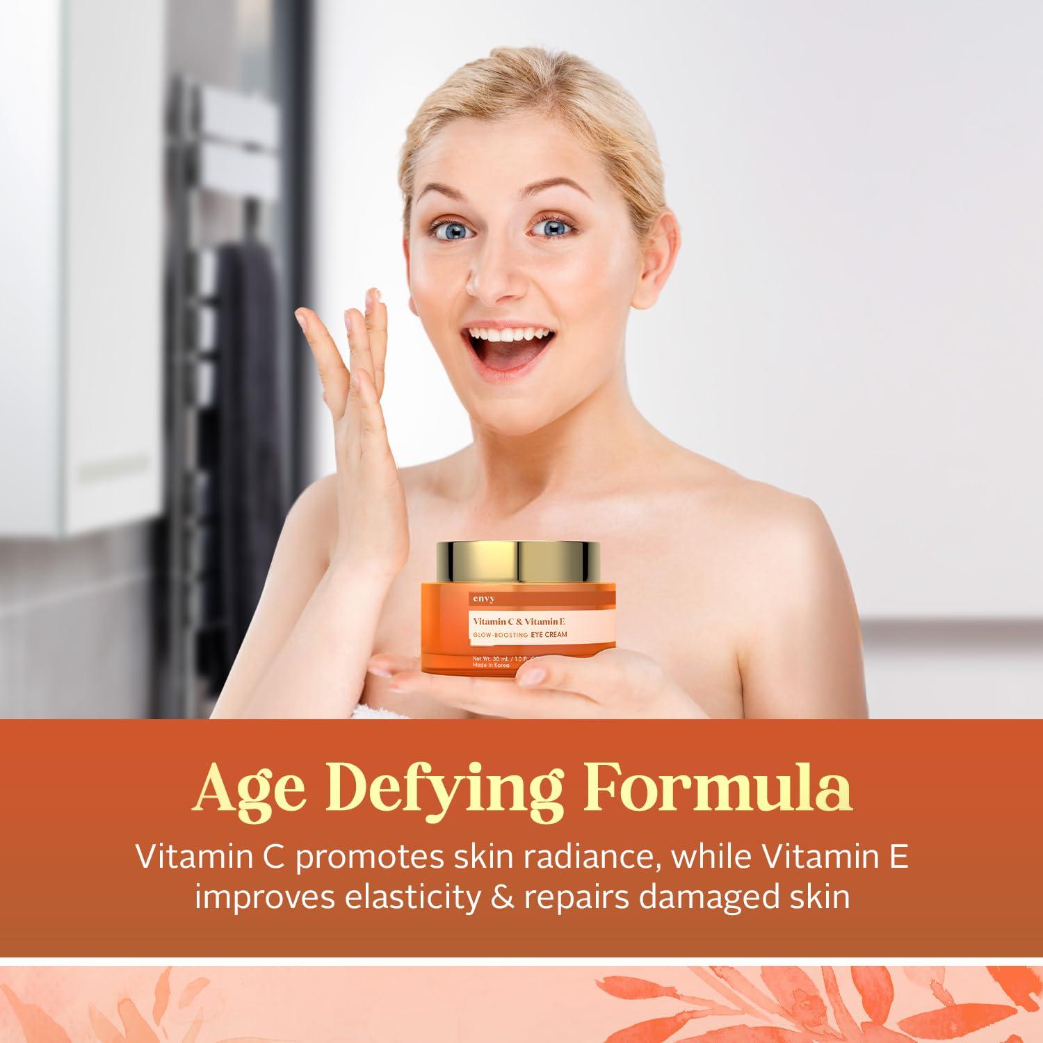 Crema Contorno de Ojos Envy Vitamina C y E - 28.6 g